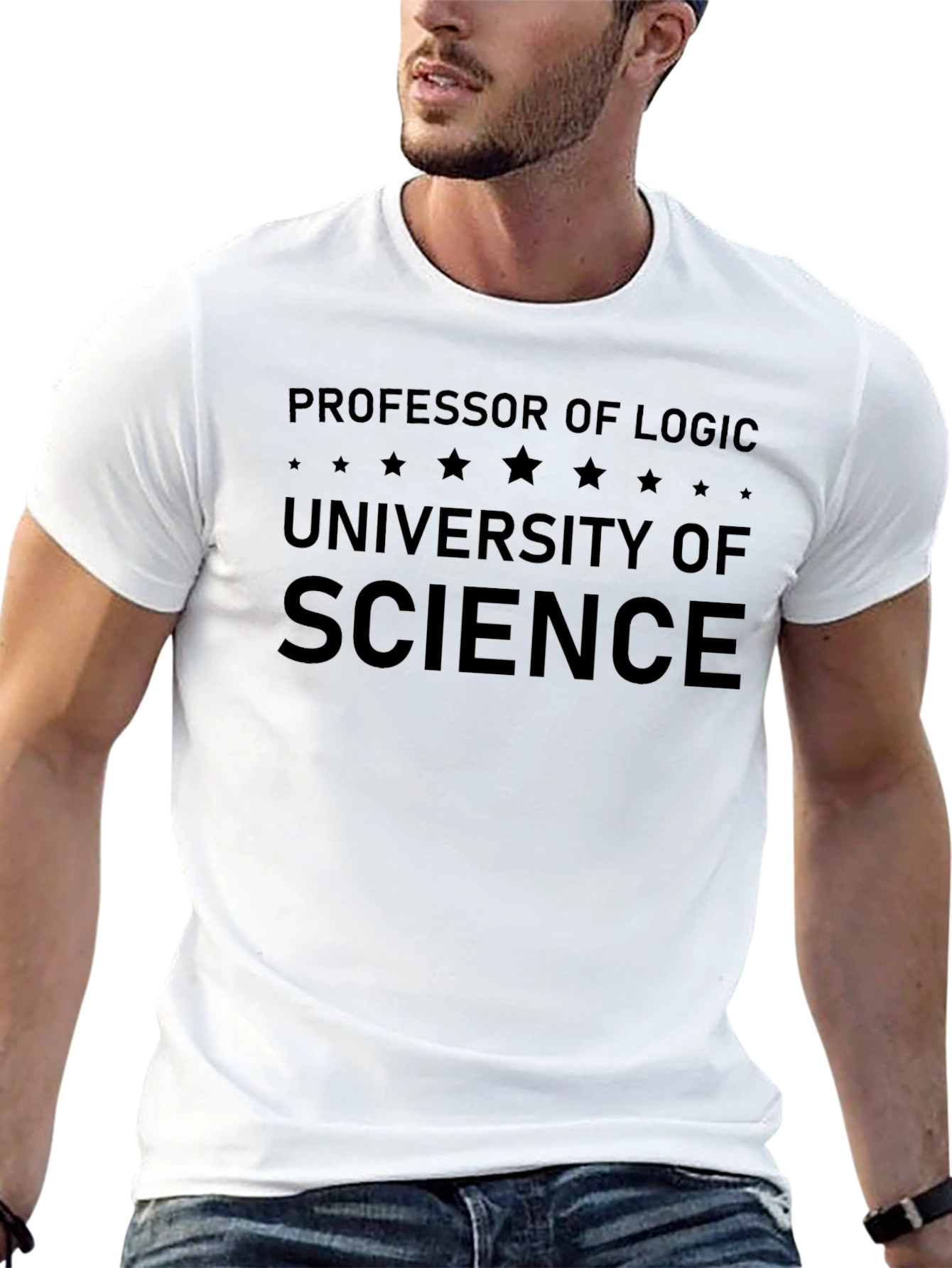 Professor of Logic University of Science Graphic T-Shirt