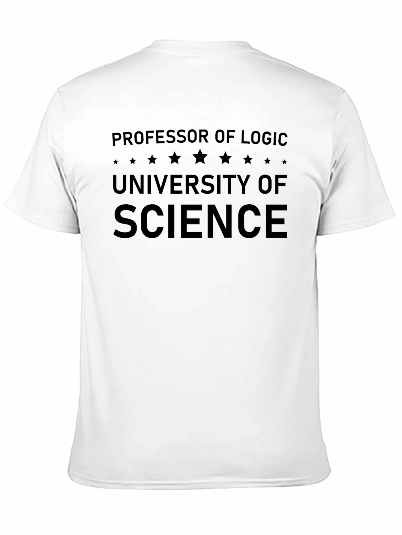 Professor of Logic University of Science Graphic T-Shirt