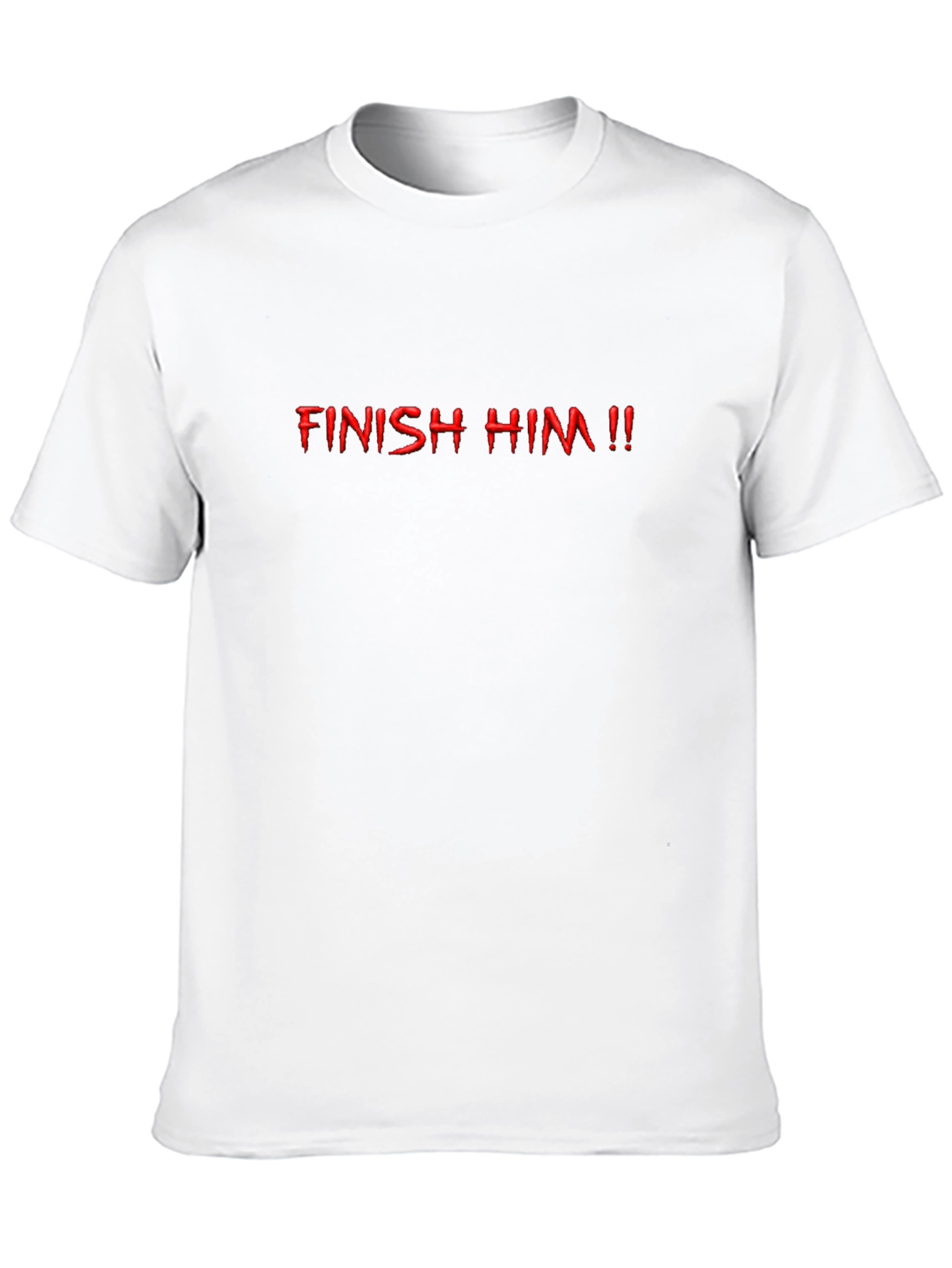 Finish Him T-Shirt - Mortal Combat Inspired