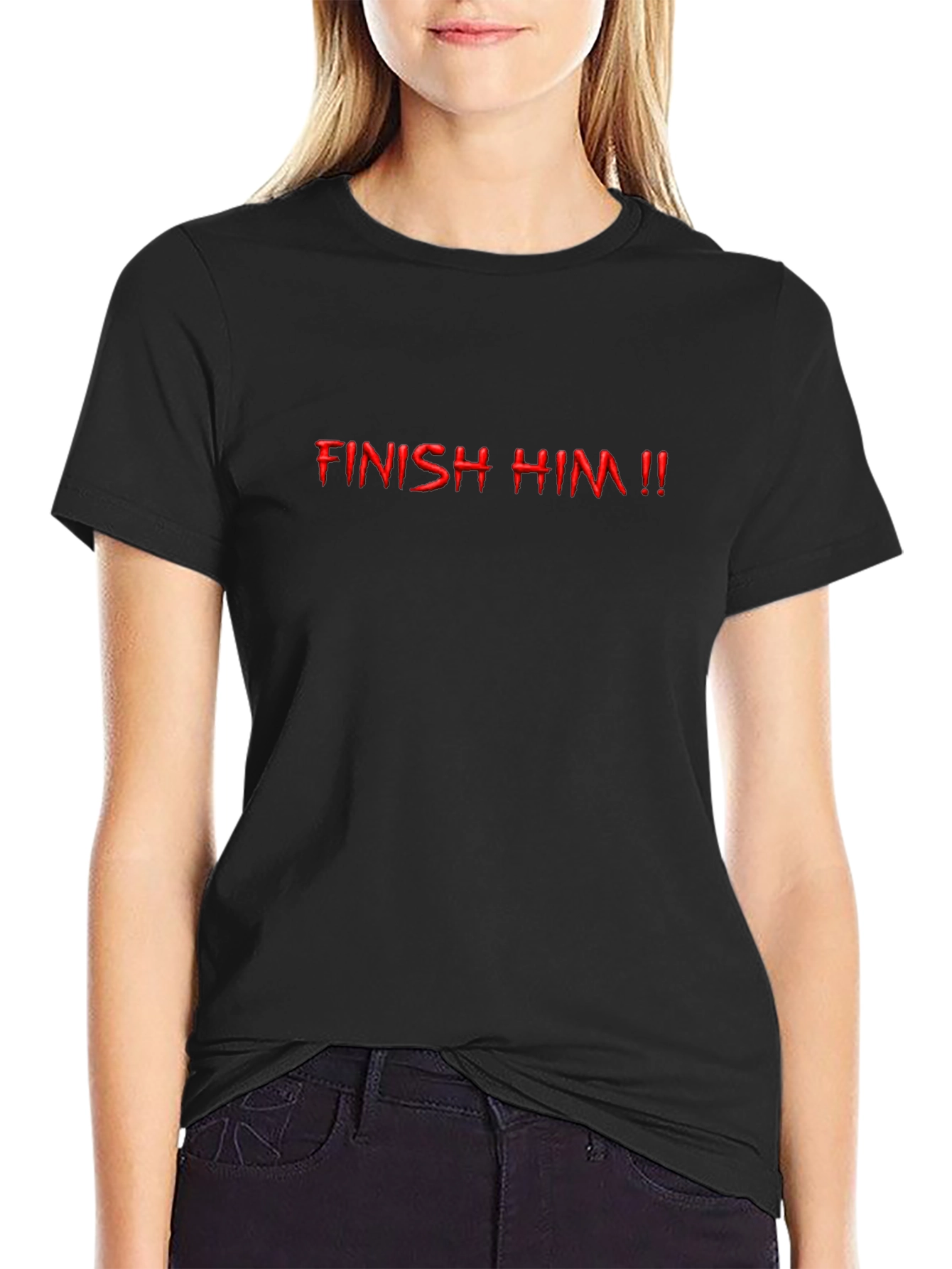 Finish Him T-Shirt - Mortal Combat Inspired