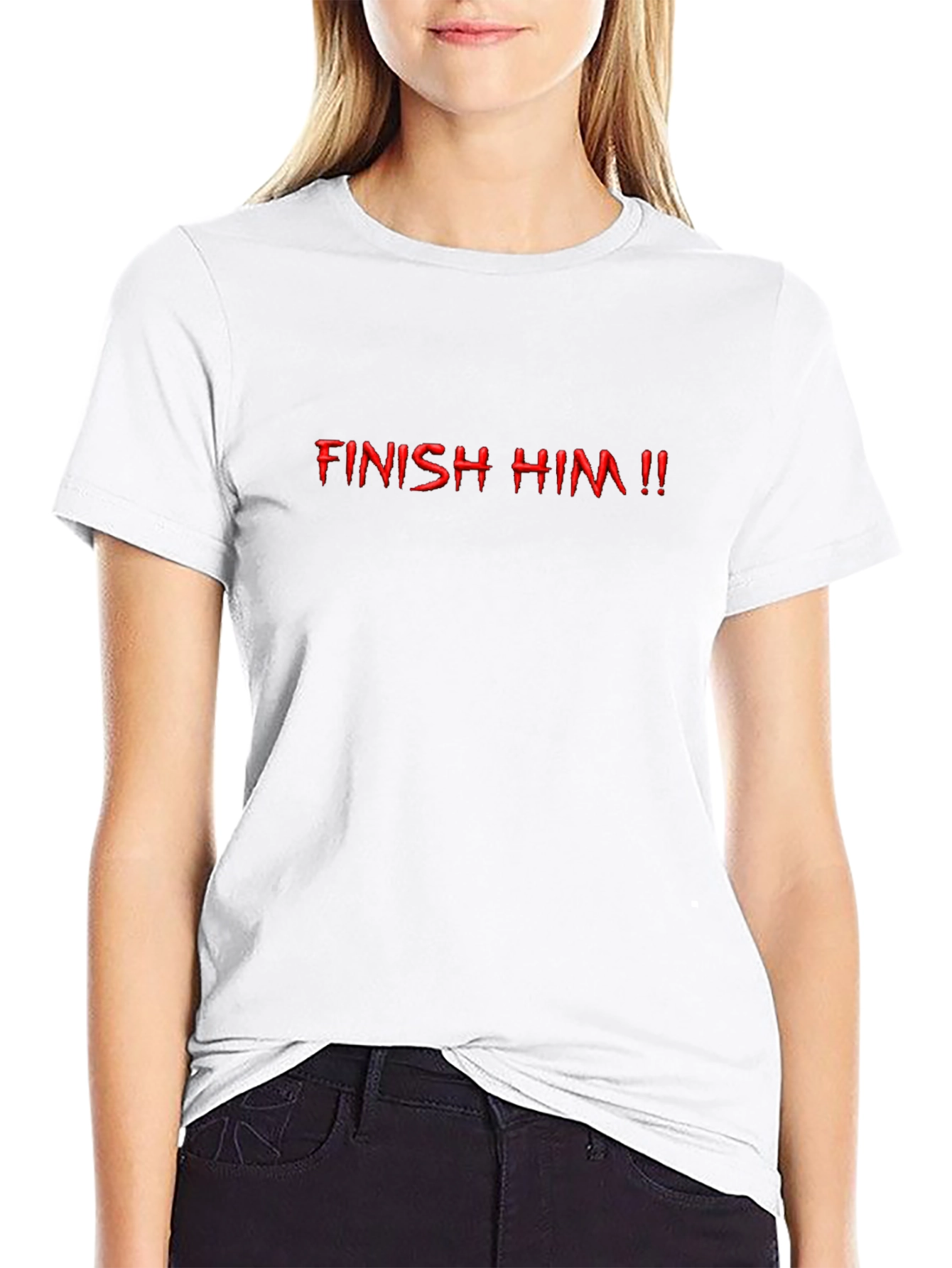 Finish Him T-Shirt - Mortal Combat Inspired