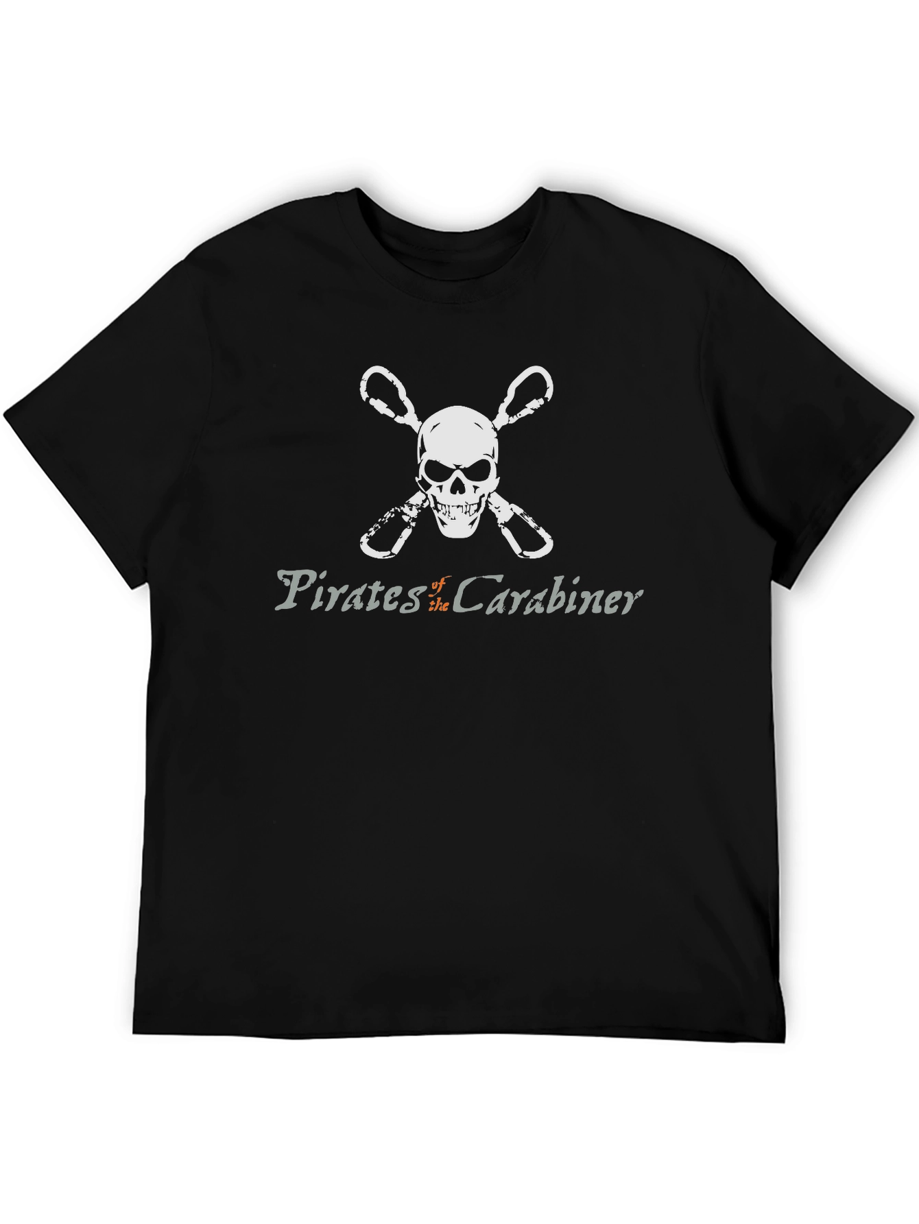 Pirates of the Carabiner Black T-Shirt