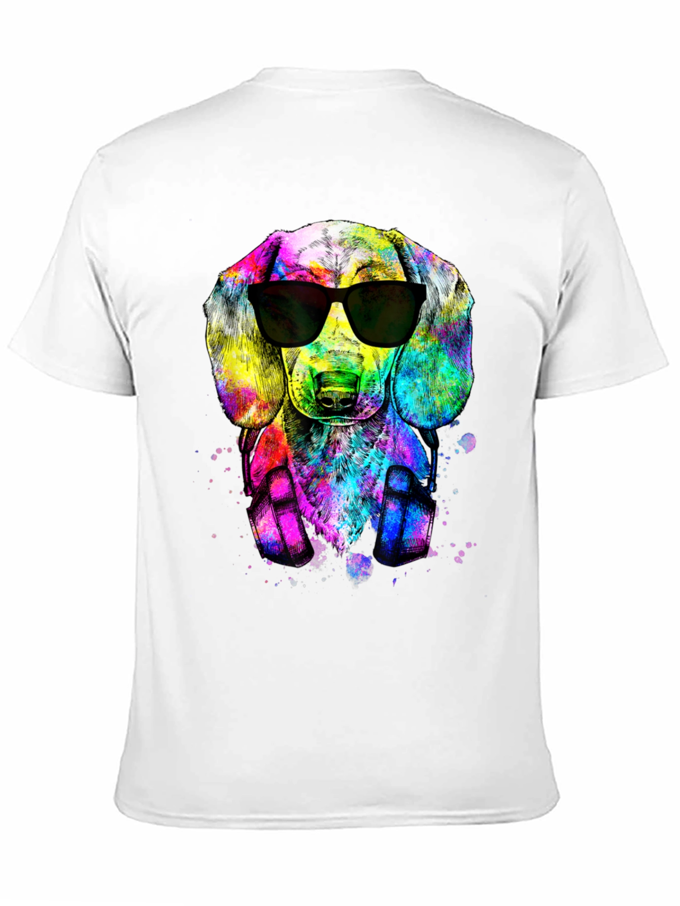 Cool Dachshund Dog T-Shirt - Black Graphic Tee