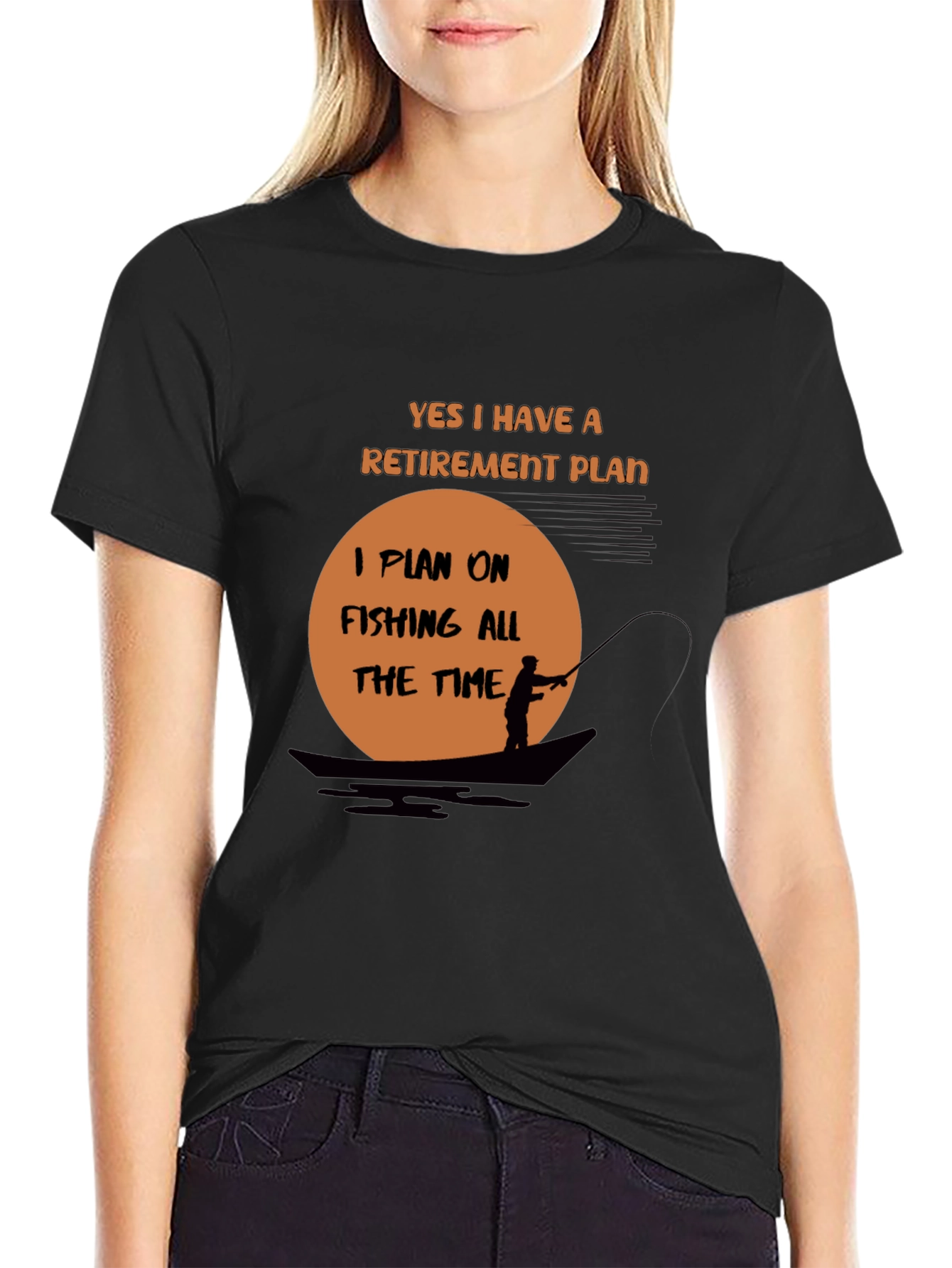 Fishing Retirement Plan T-Shirt