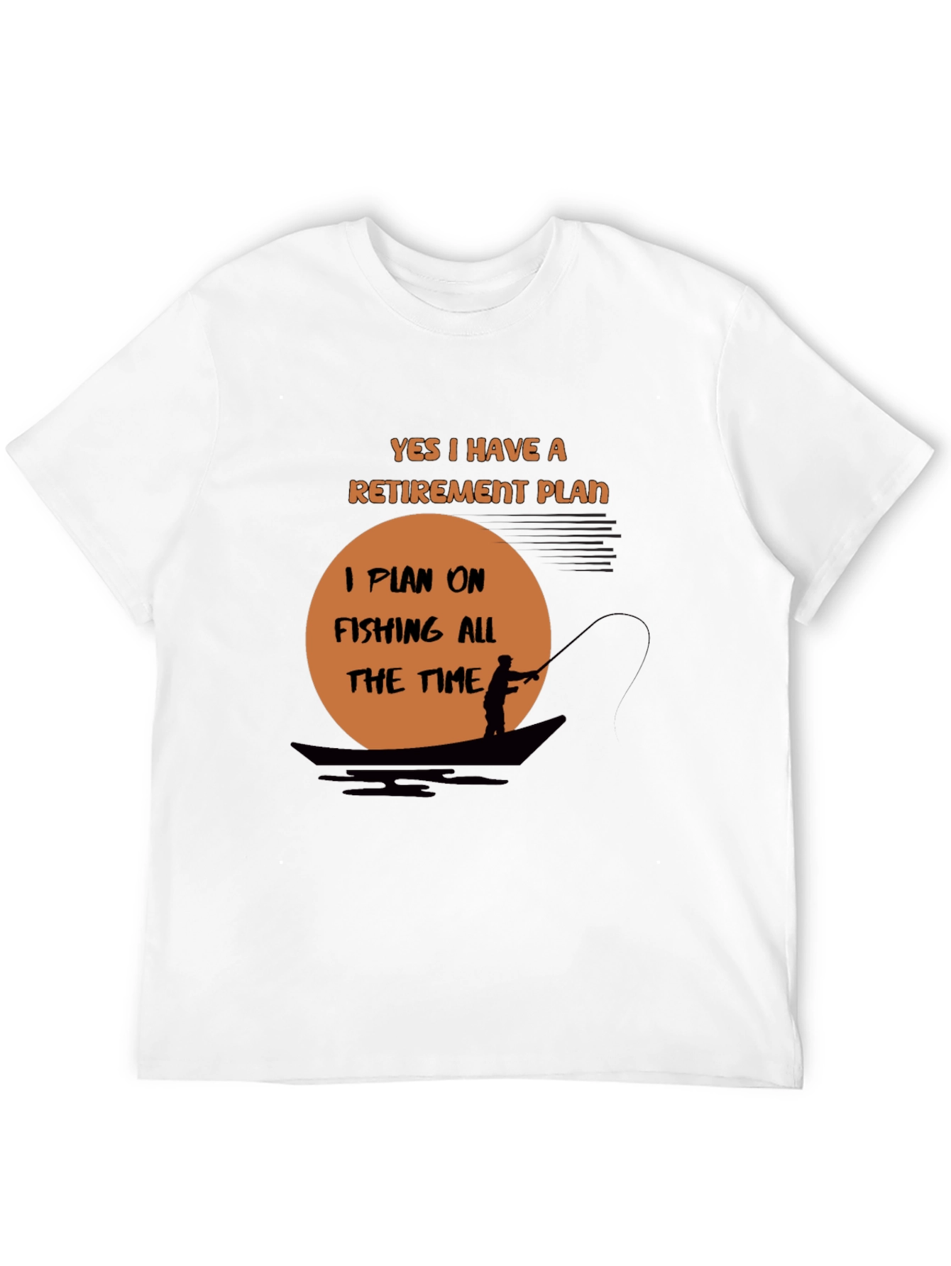 Fishing Retirement Plan T-Shirt