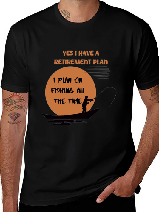 Fishing Retirement Plan T-Shirt