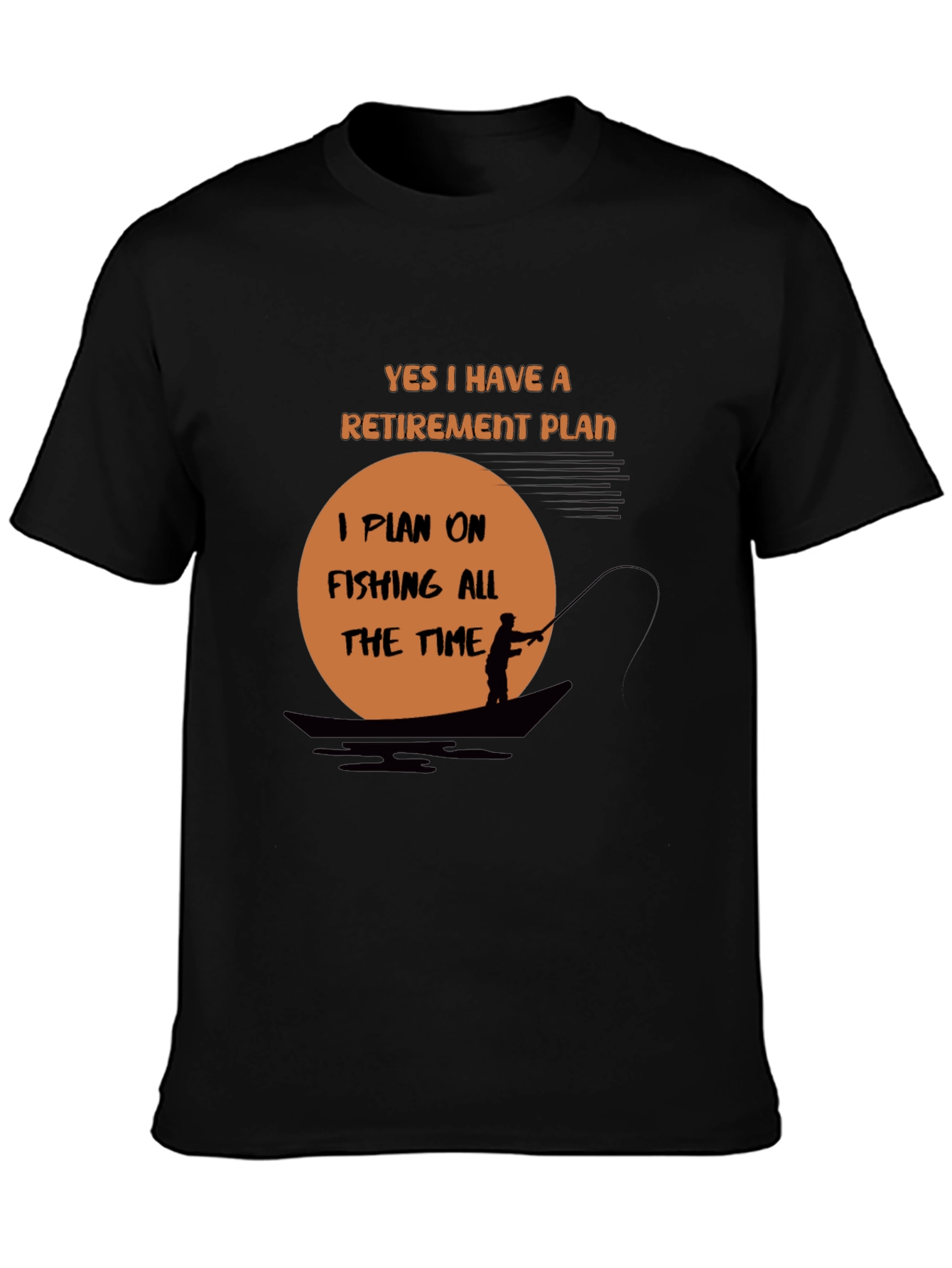Fishing Retirement Plan T-Shirt