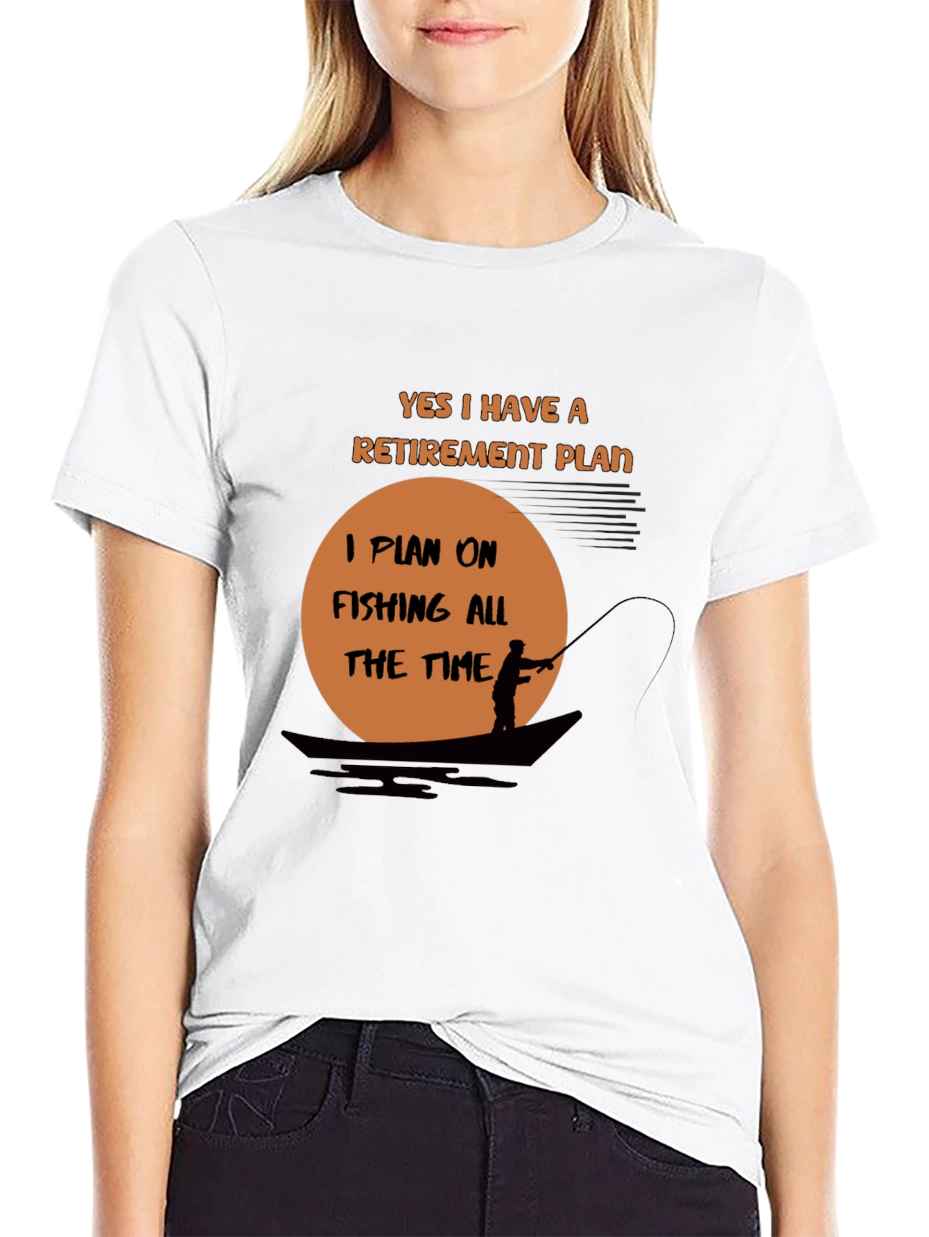 Fishing Retirement Plan T-Shirt