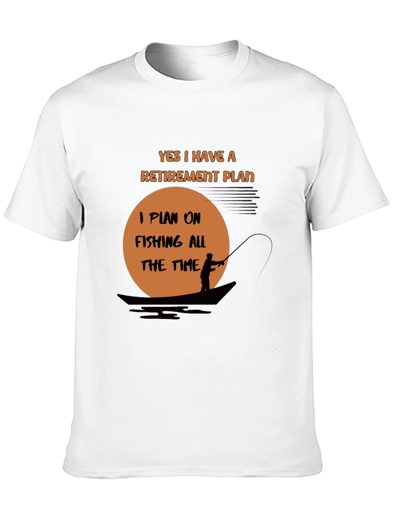 Fishing Retirement Plan T-Shirt