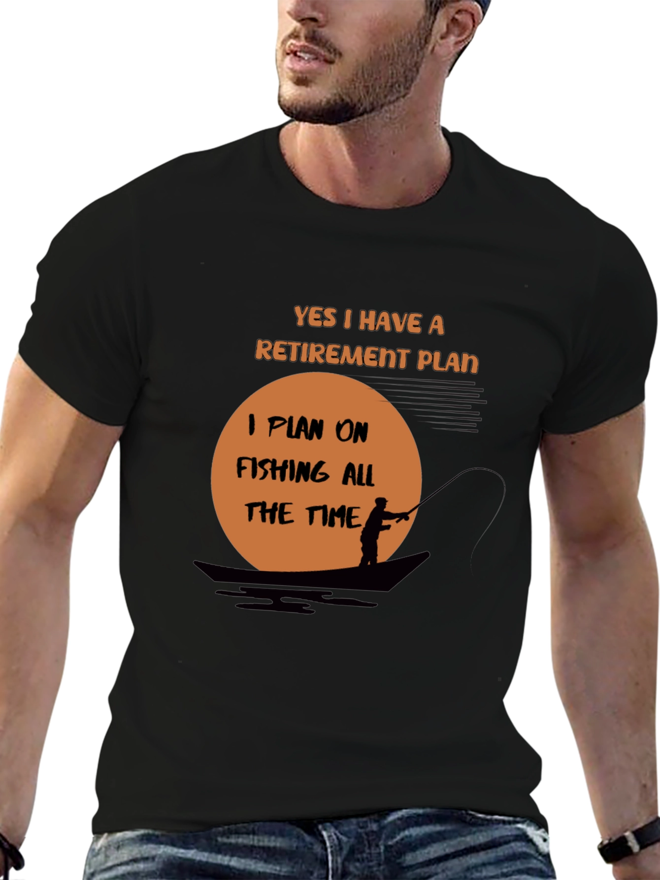 Fishing Retirement Plan T-Shirt