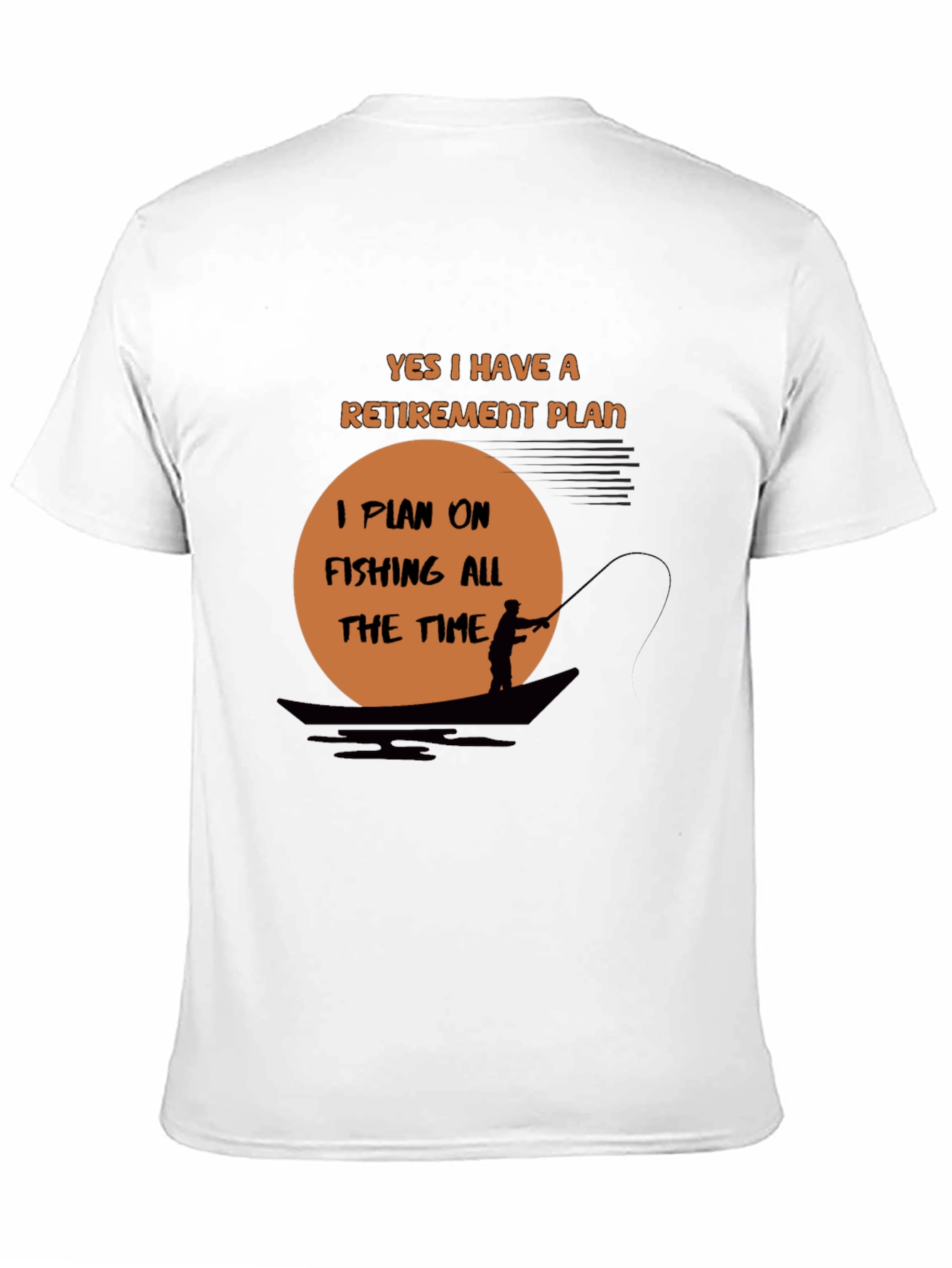 Fishing Retirement Plan T-Shirt