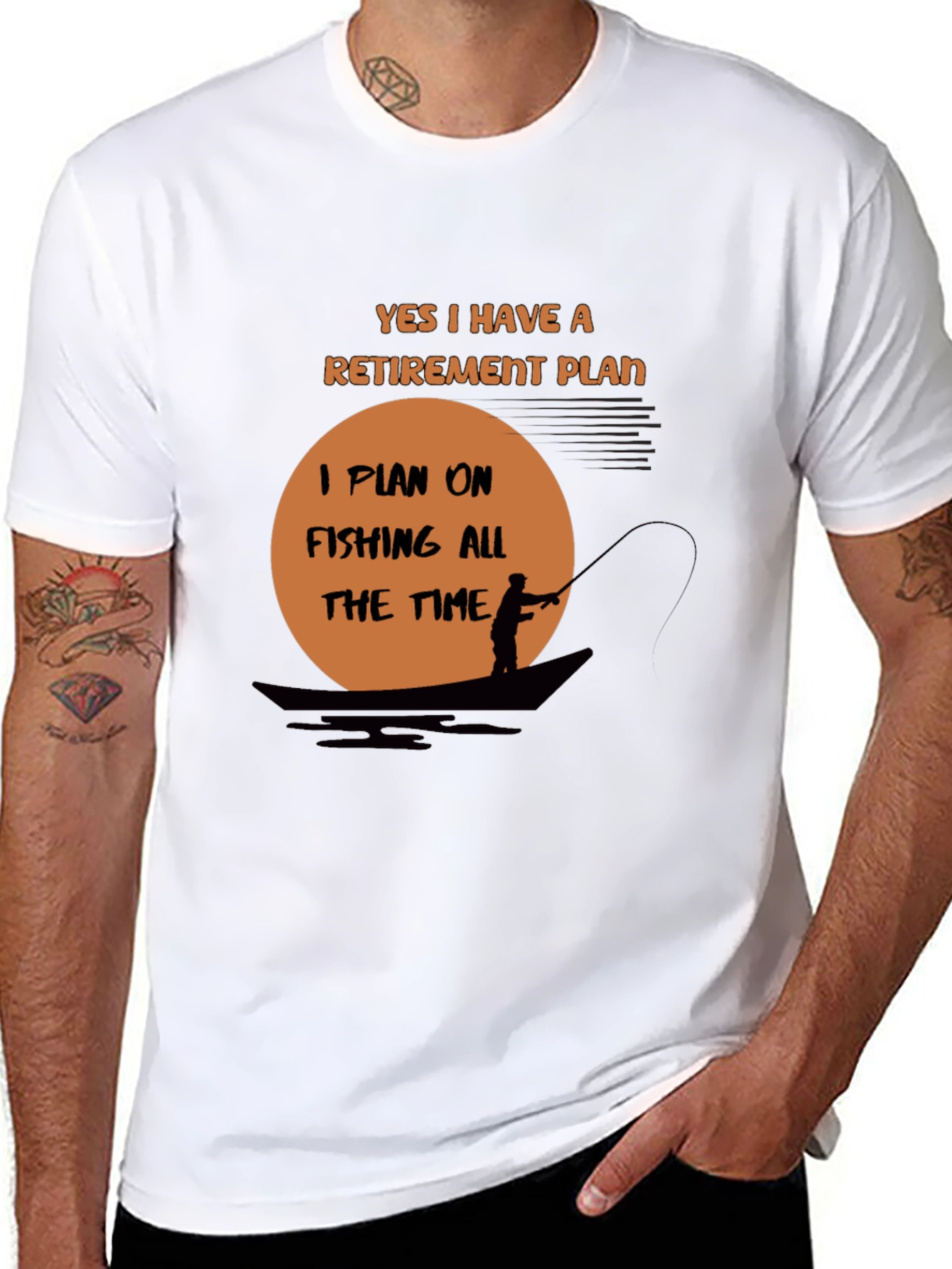 Fishing Retirement Plan T-Shirt