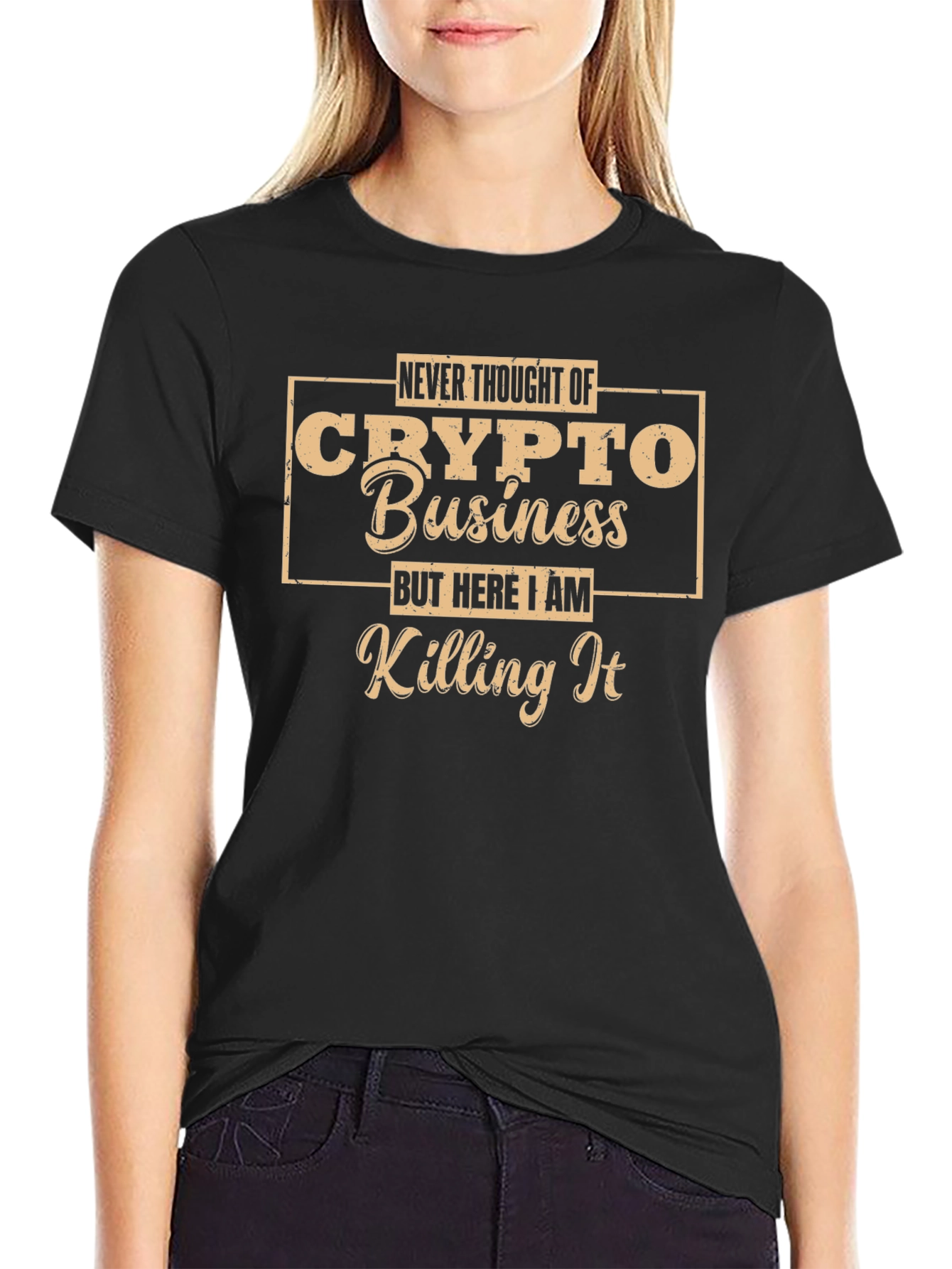 Crypto Business Graphic Tee - Killing It