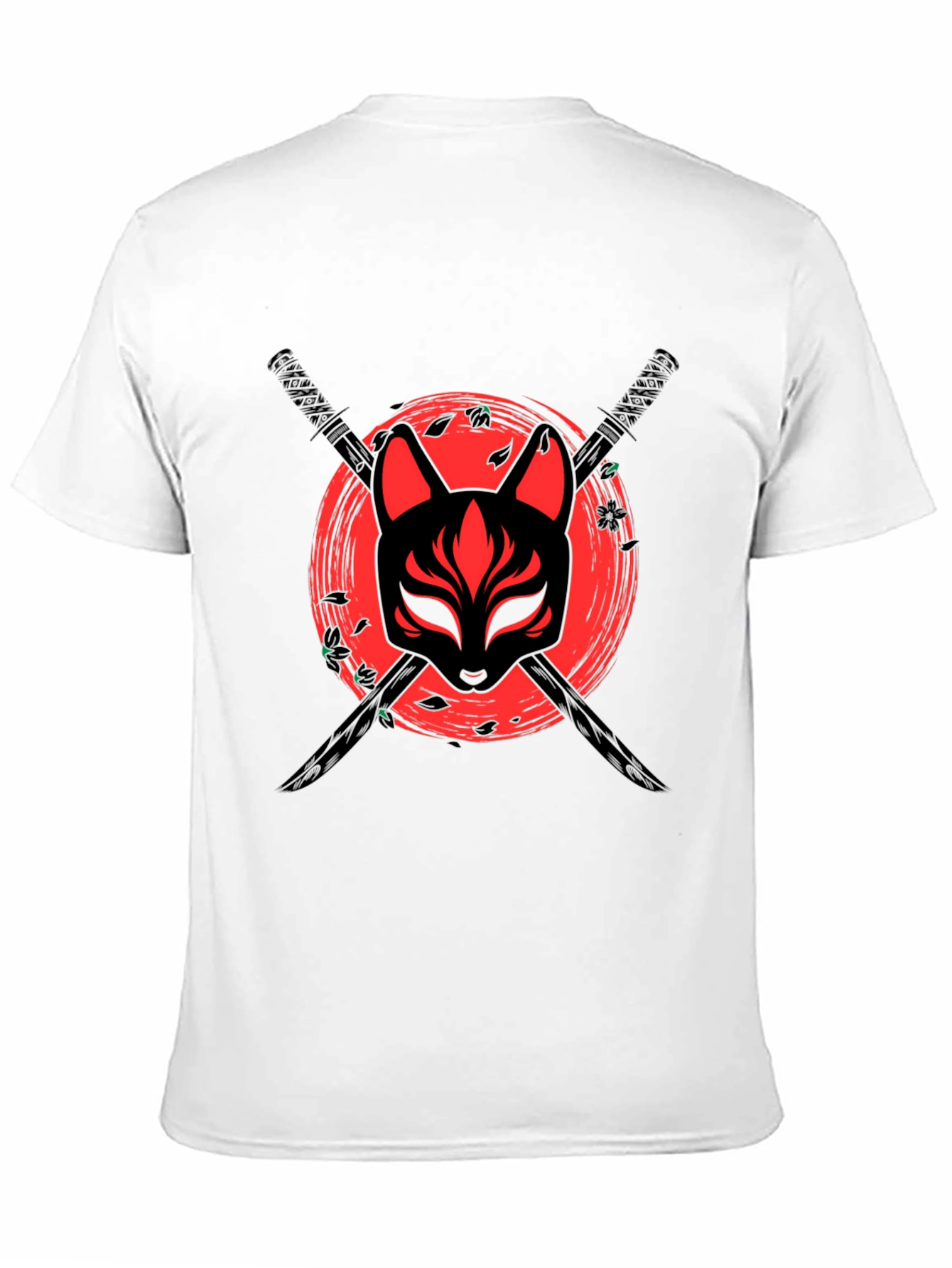 Samurai Fox Mask T-Shirt