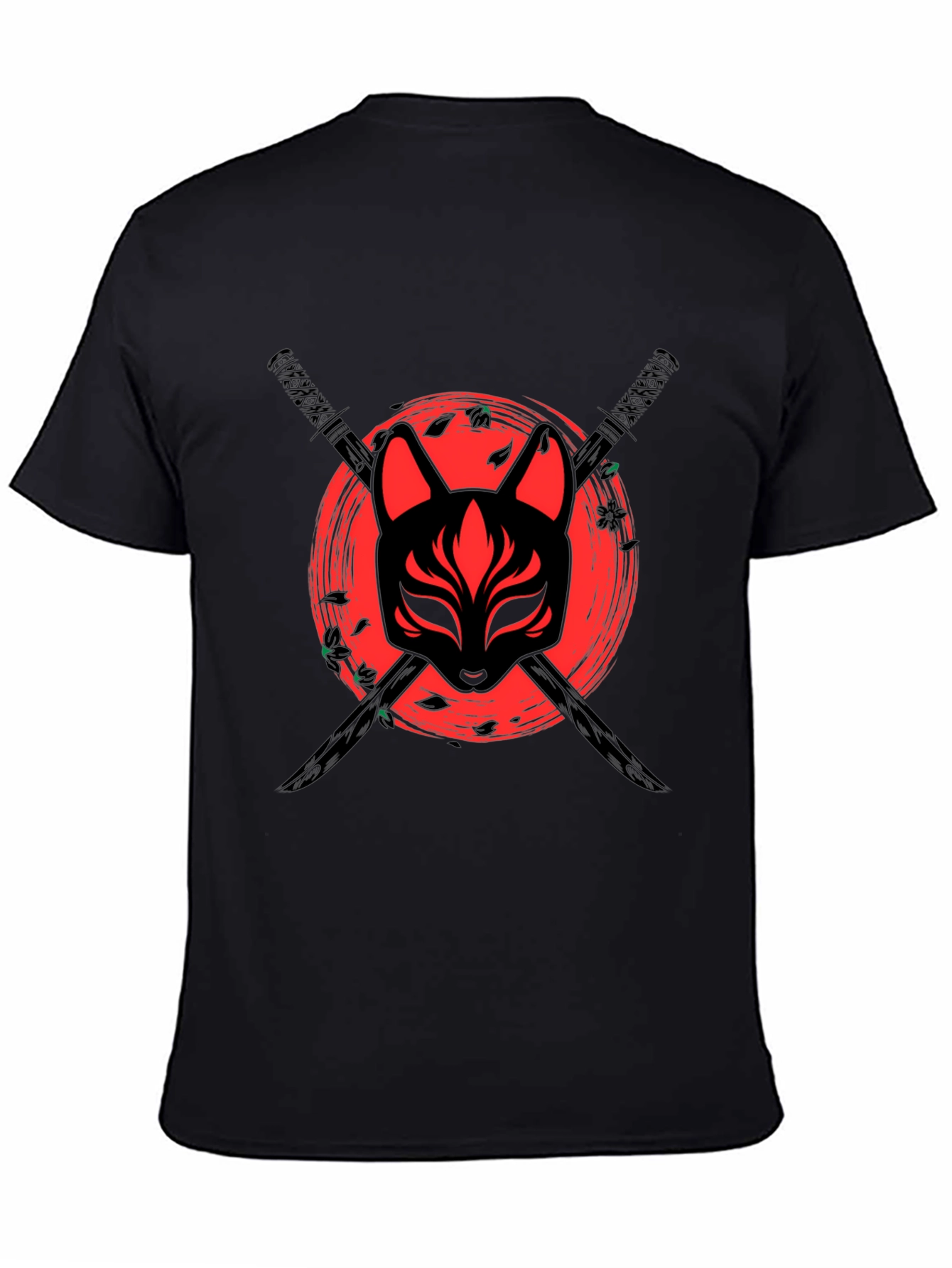 Samurai Fox Mask T-Shirt