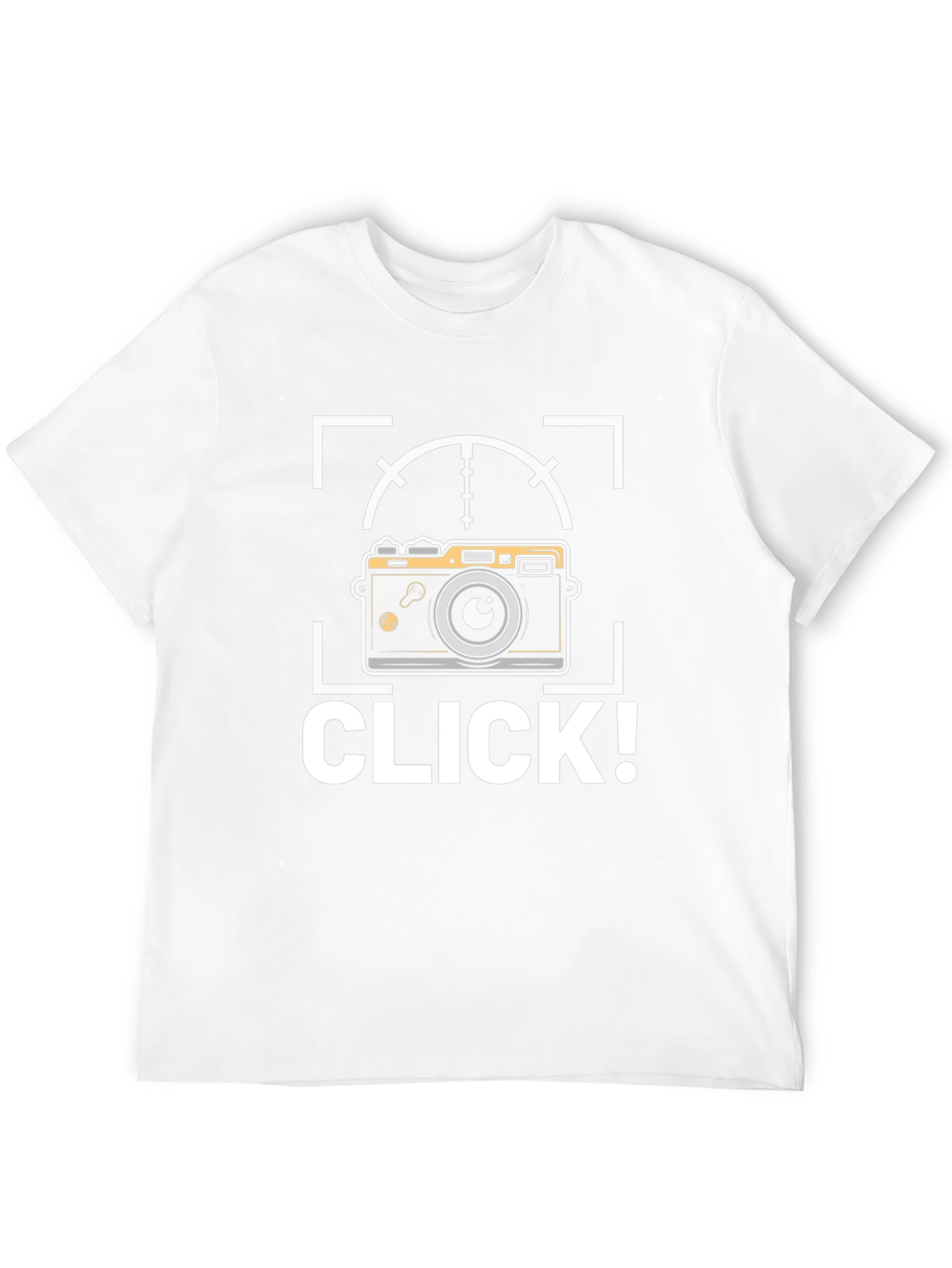 Camera Click! Black Graphic Tee