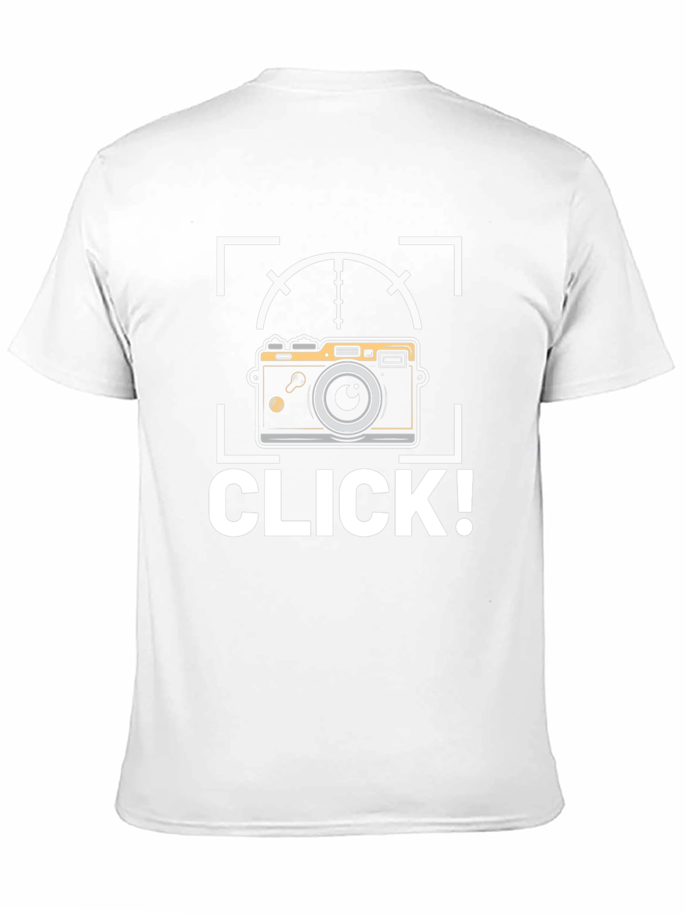Camera Click! Black Graphic Tee