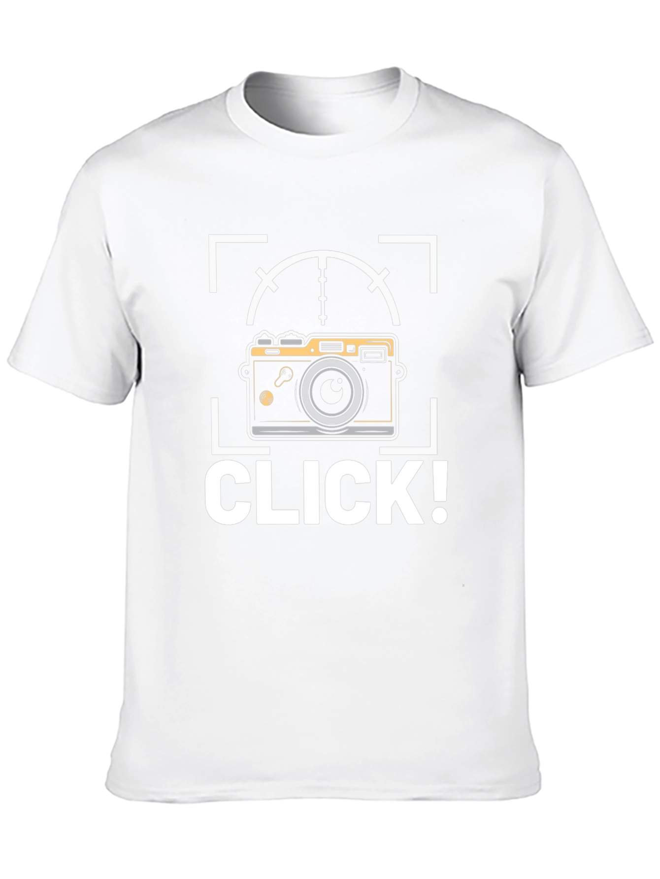 Camera Click! Black Graphic Tee
