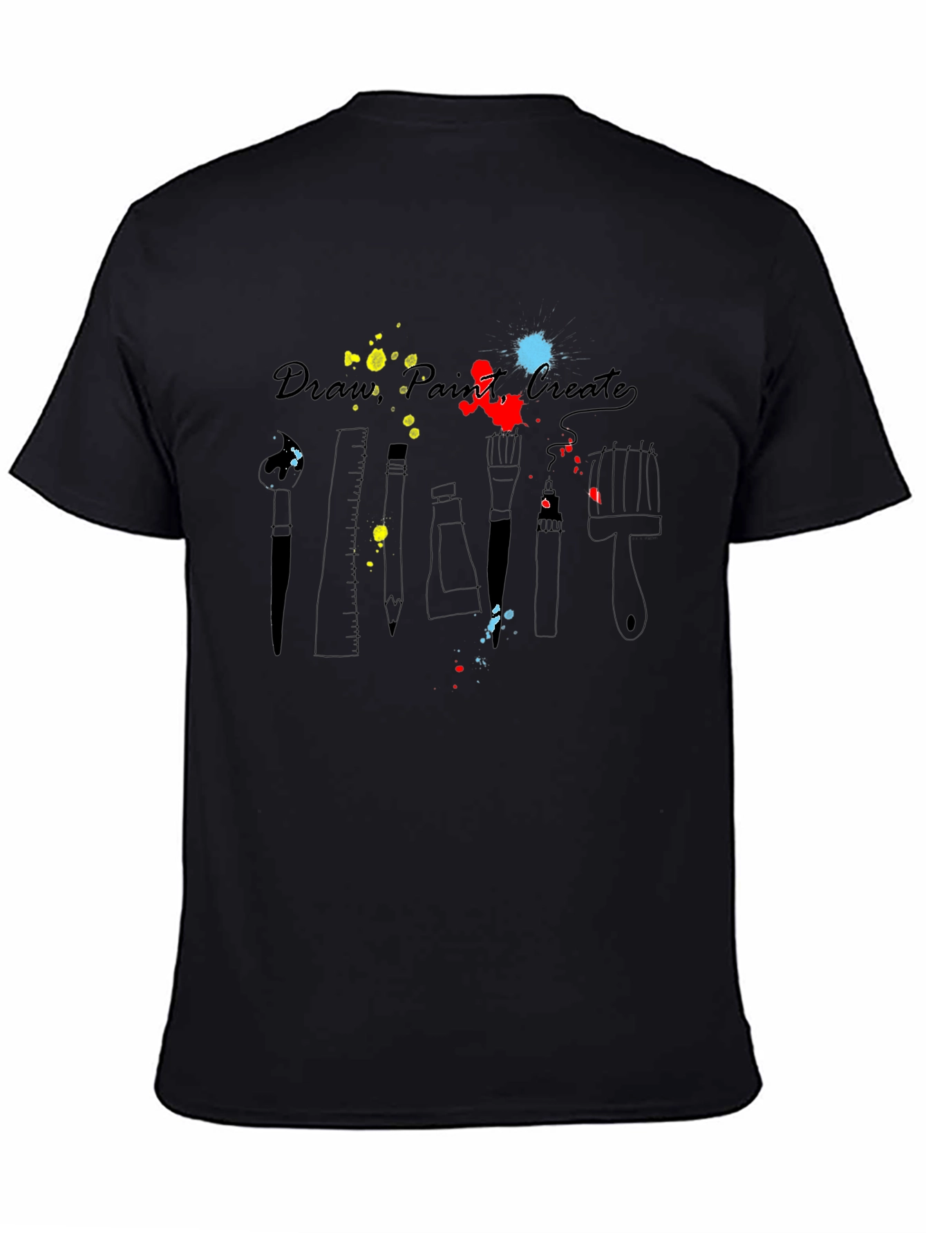 Artists Palette T-Shirt - Draw Paint Create