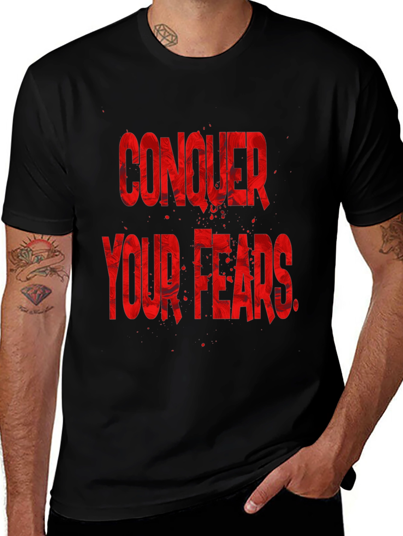 Conquer Your Fears Graphic Tee