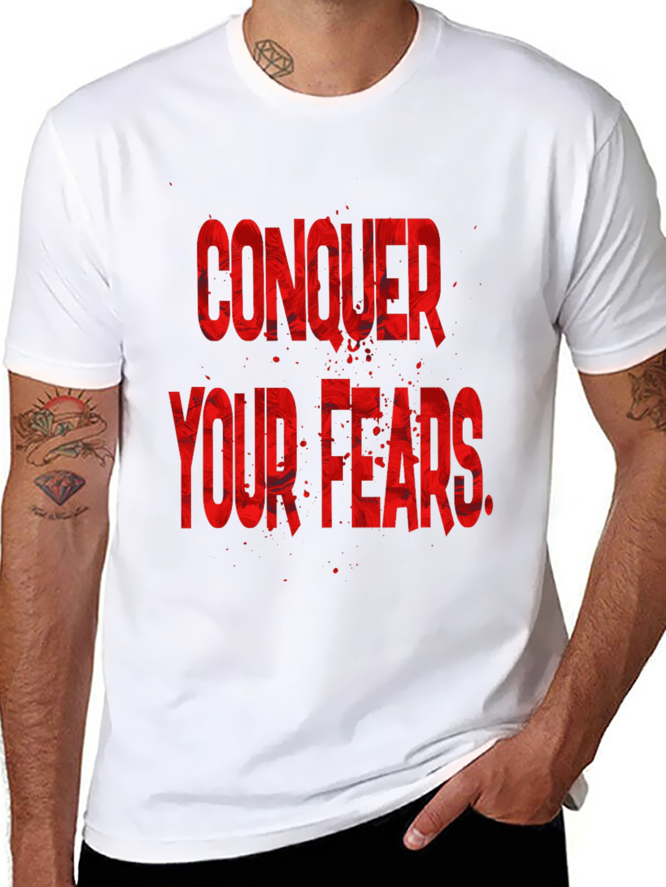 Conquer Your Fears Graphic Tee