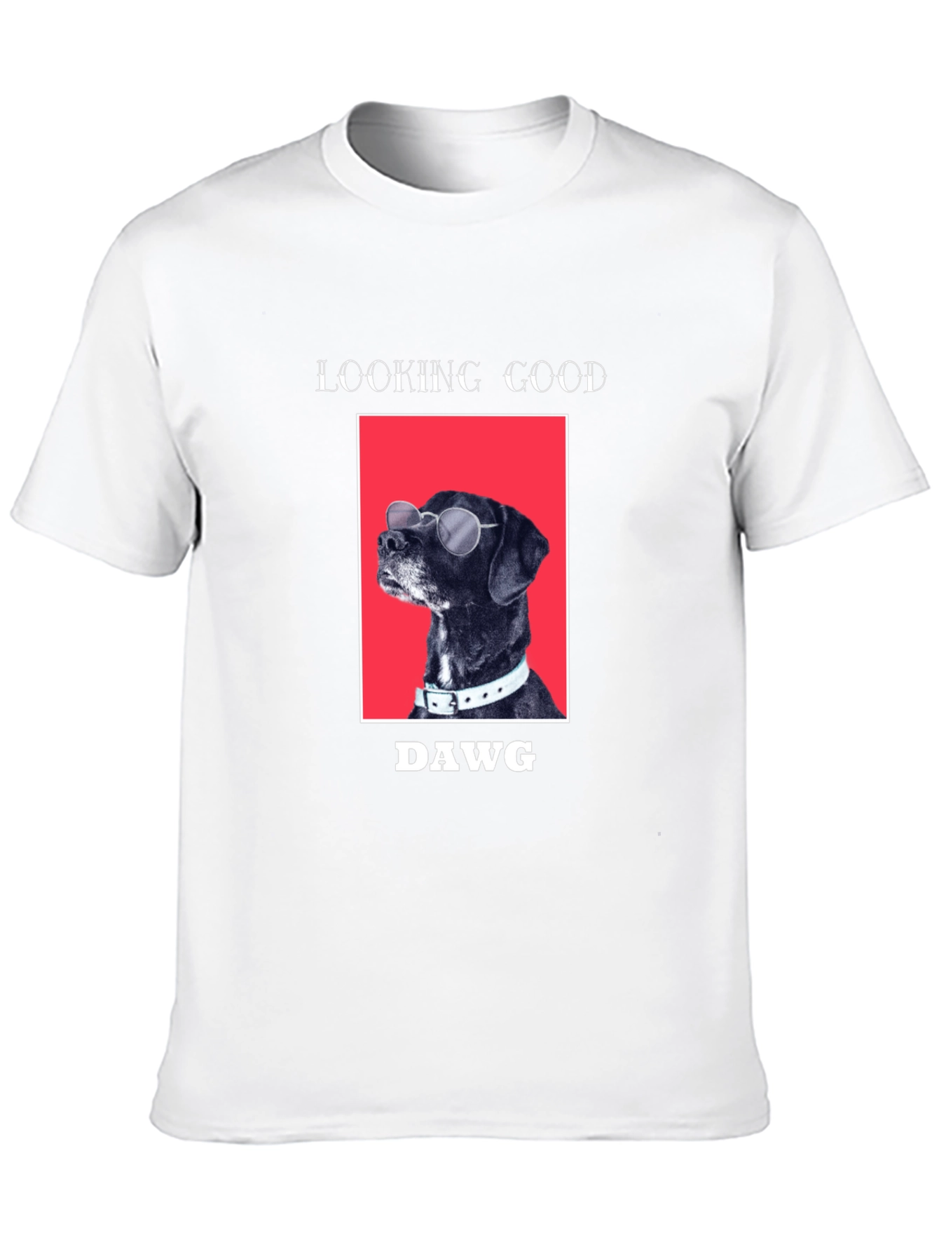Cool Dog Tee: Looking Good Dawg Graphic T-Shirt