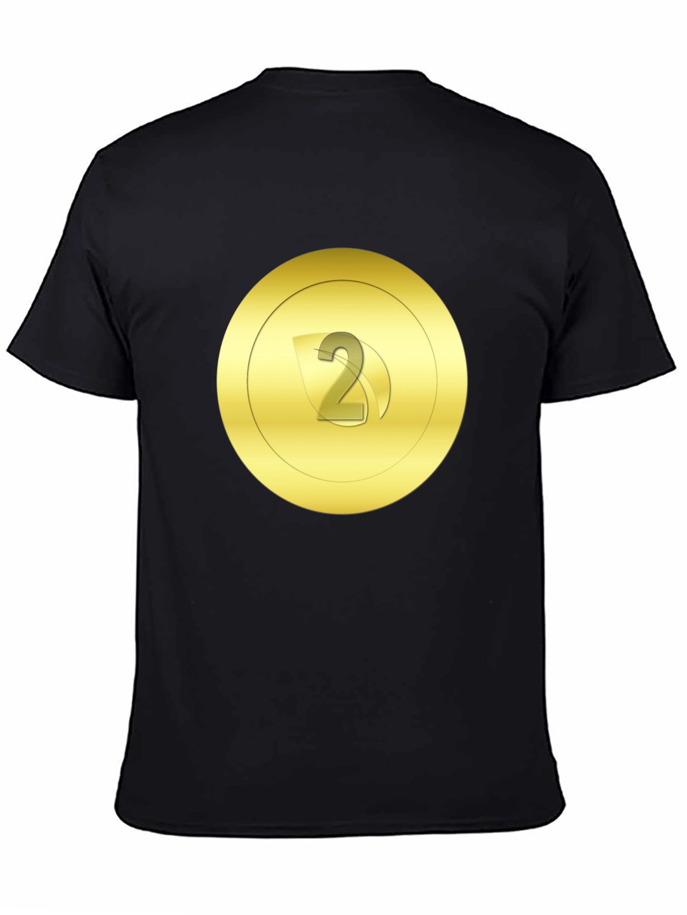 Golden Number 2 Graphic Tee