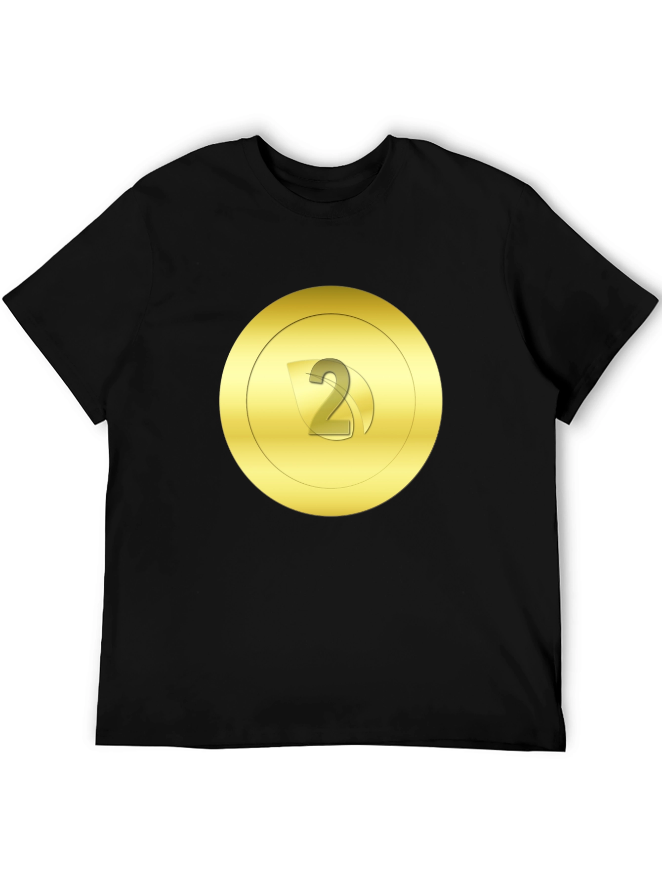 Golden Number 2 Graphic Tee