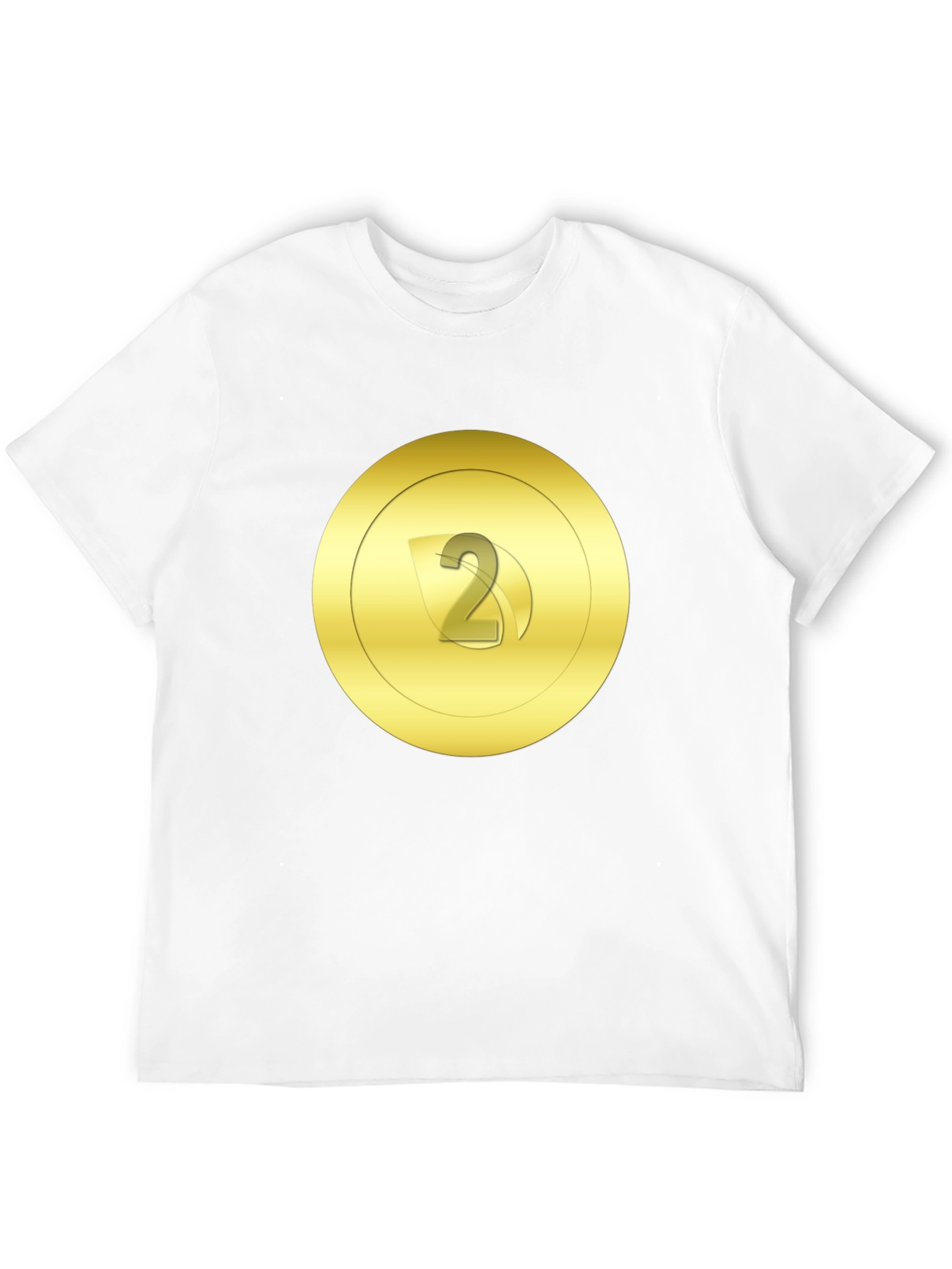 Golden Number 2 Graphic Tee