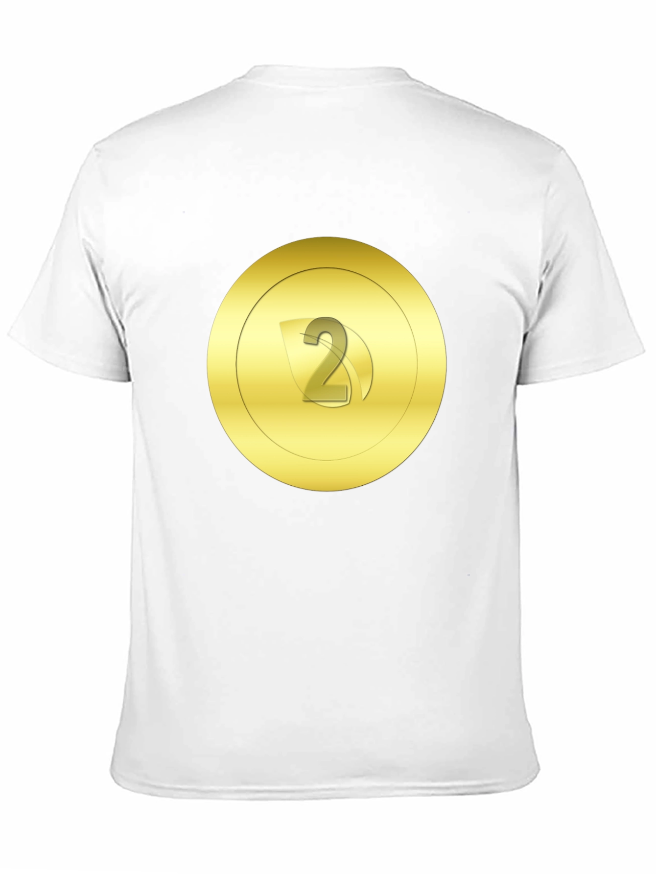 Golden Number 2 Graphic Tee