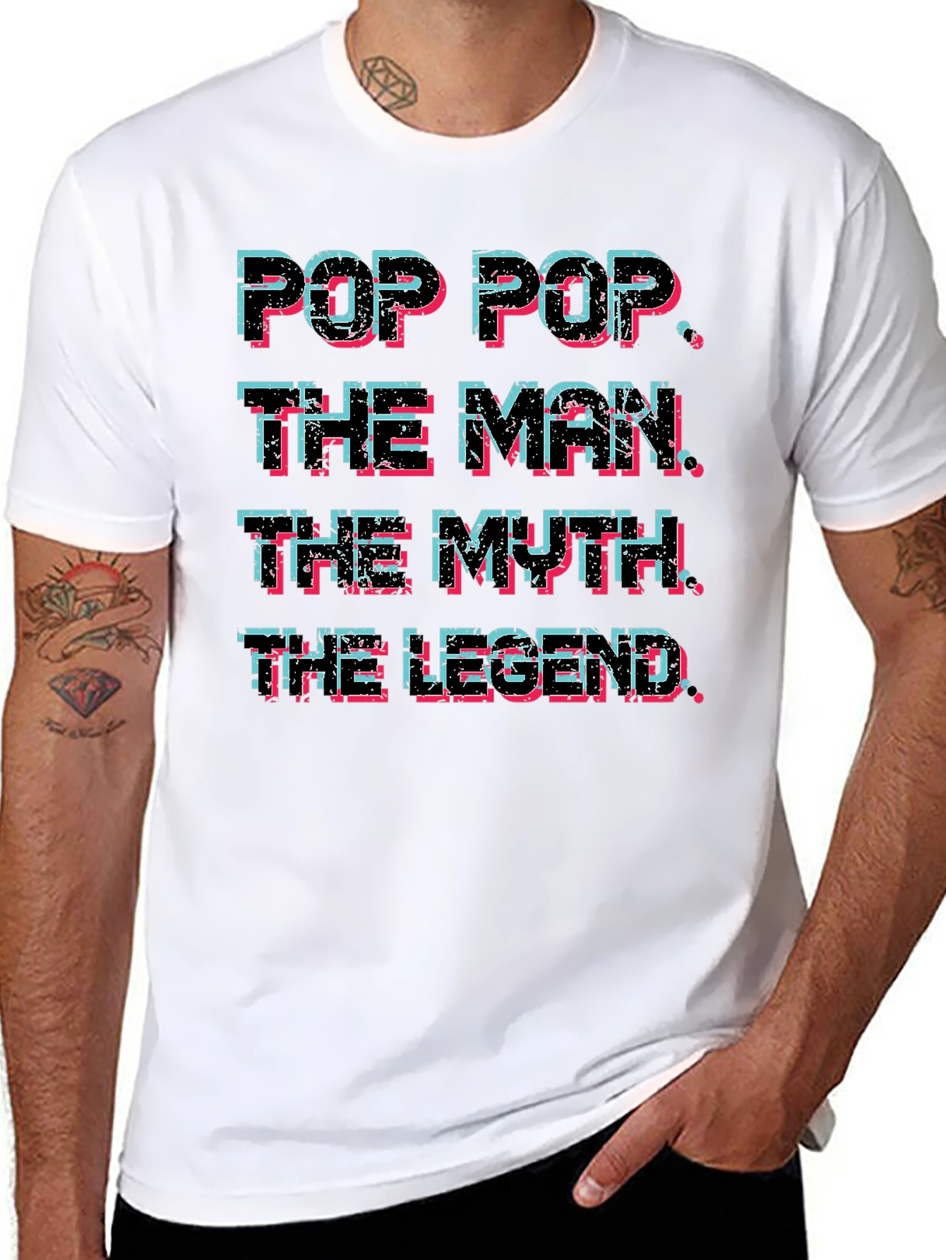 Pop Pop The Man The Myth The Legend T-Shirt