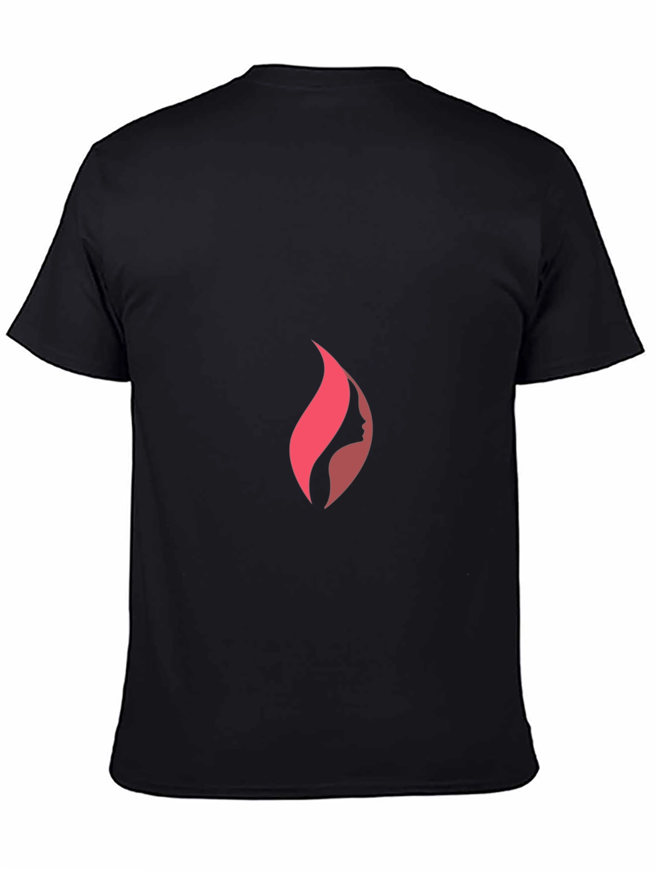 Silhouette Flame Graphic Tee - Stylish & Unique