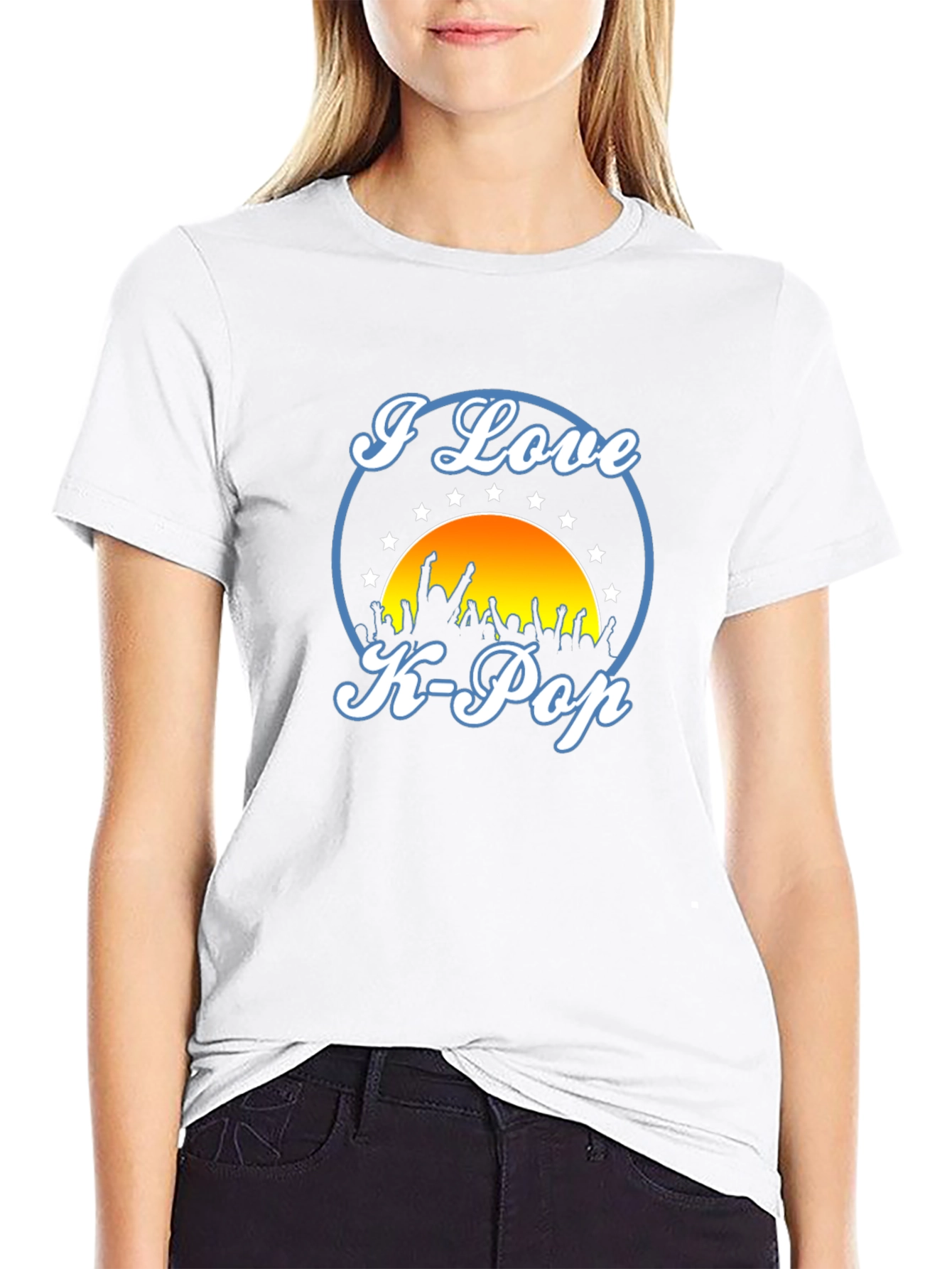 I Love K-Pop Graphic Tee
