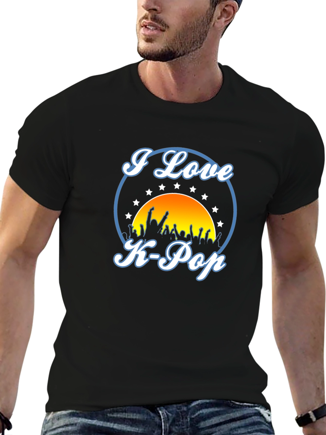 I Love K-Pop Graphic Tee