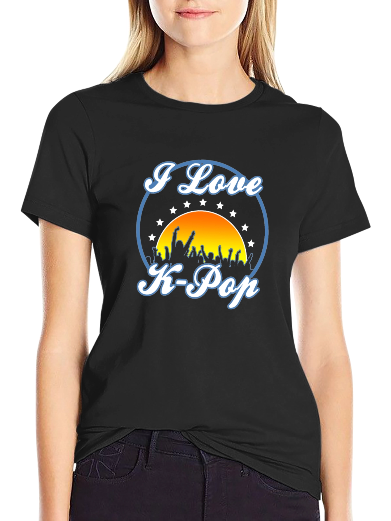 I Love K-Pop Graphic Tee