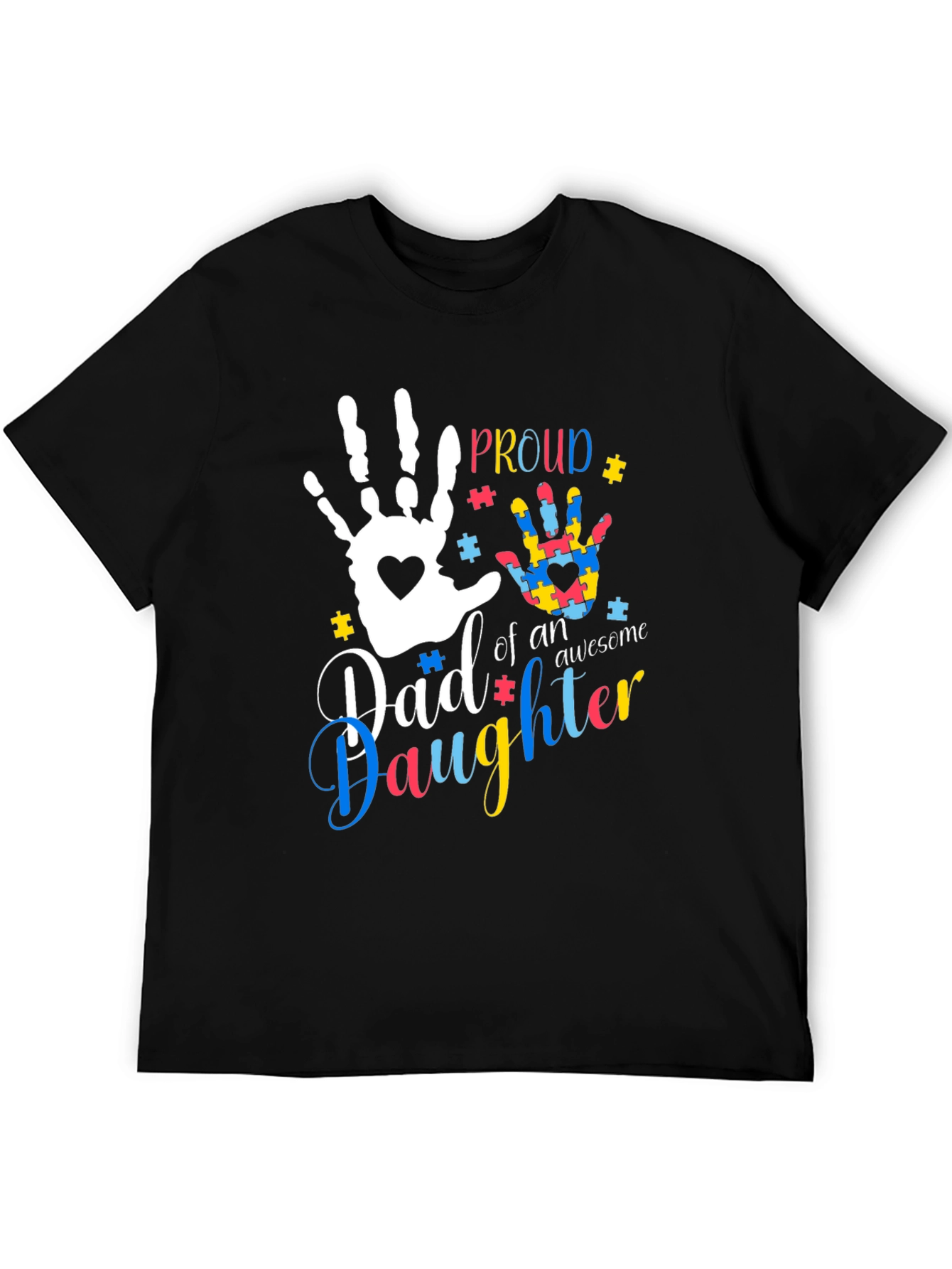 Proud Autism Dad T-Shirt
