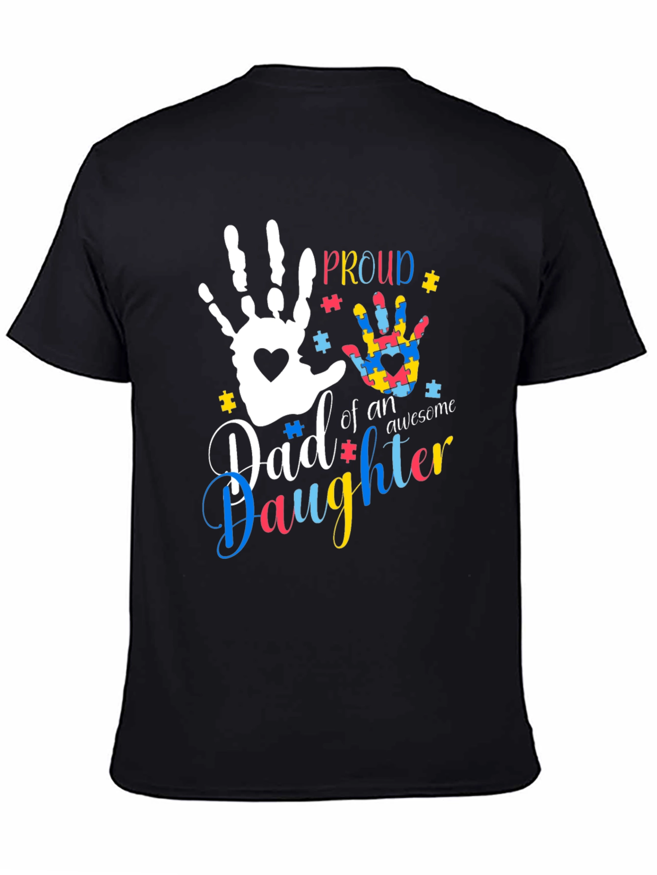Proud Autism Dad T-Shirt
