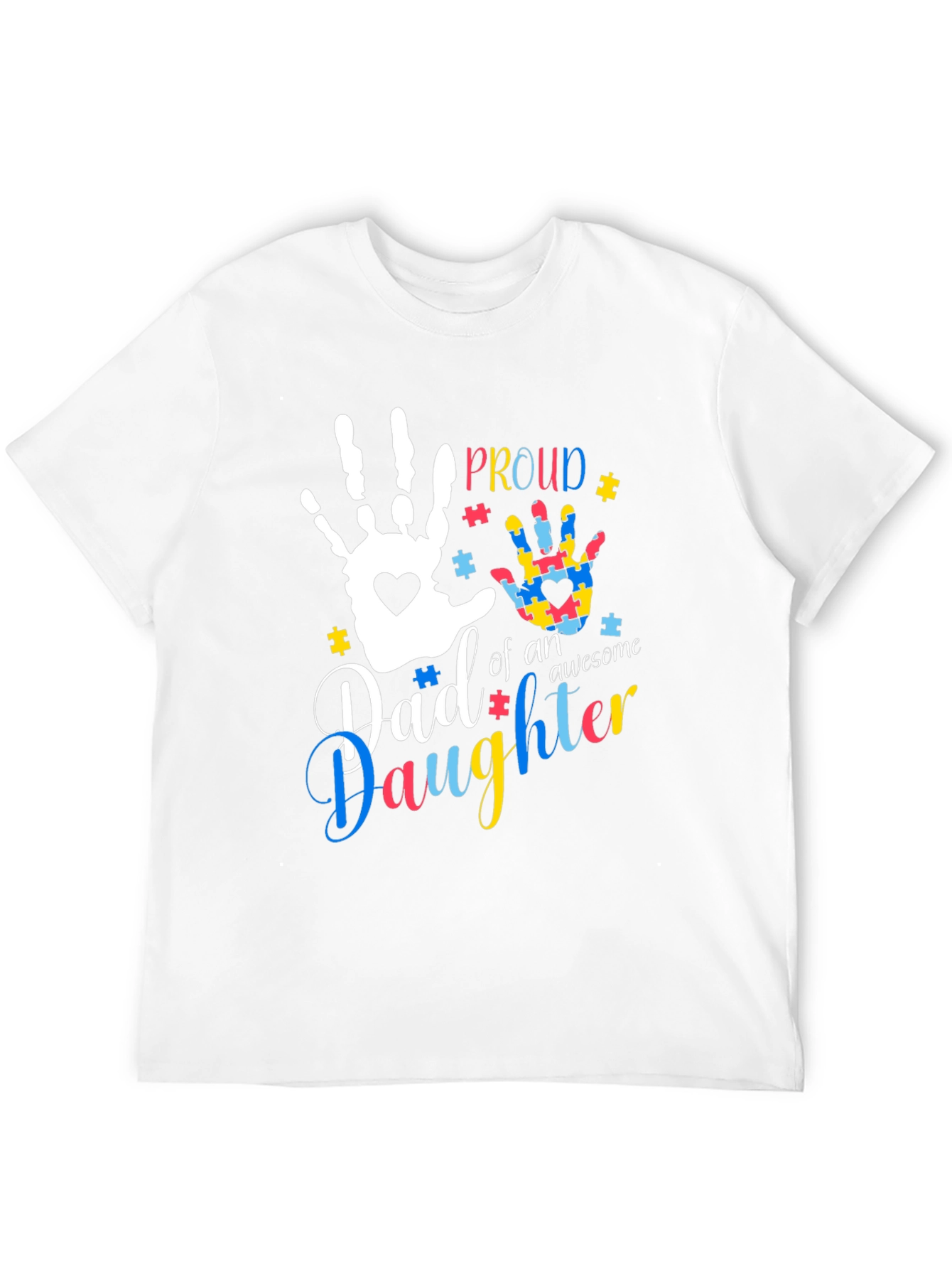 Proud Autism Dad T-Shirt
