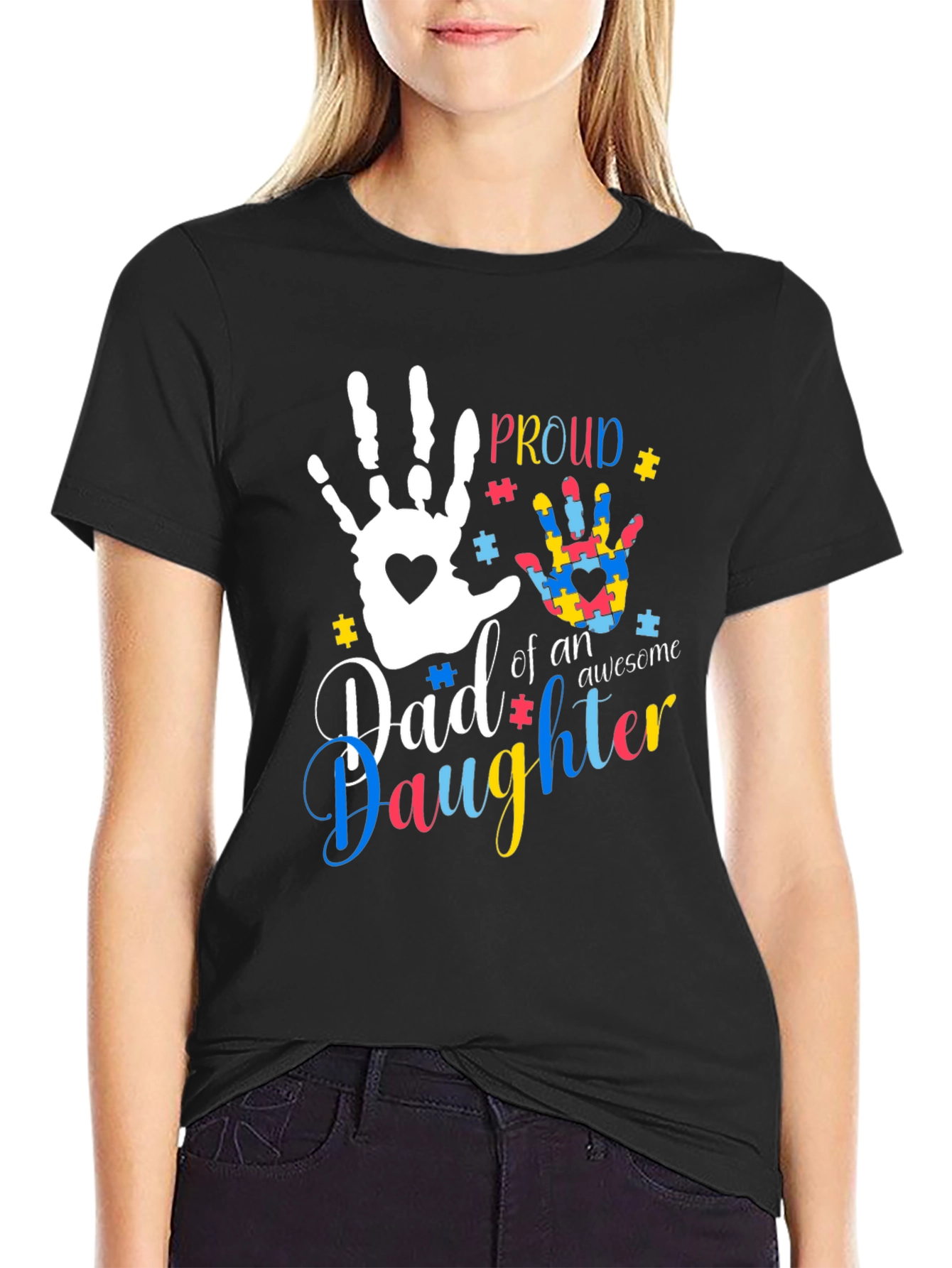 Proud Autism Dad T-Shirt