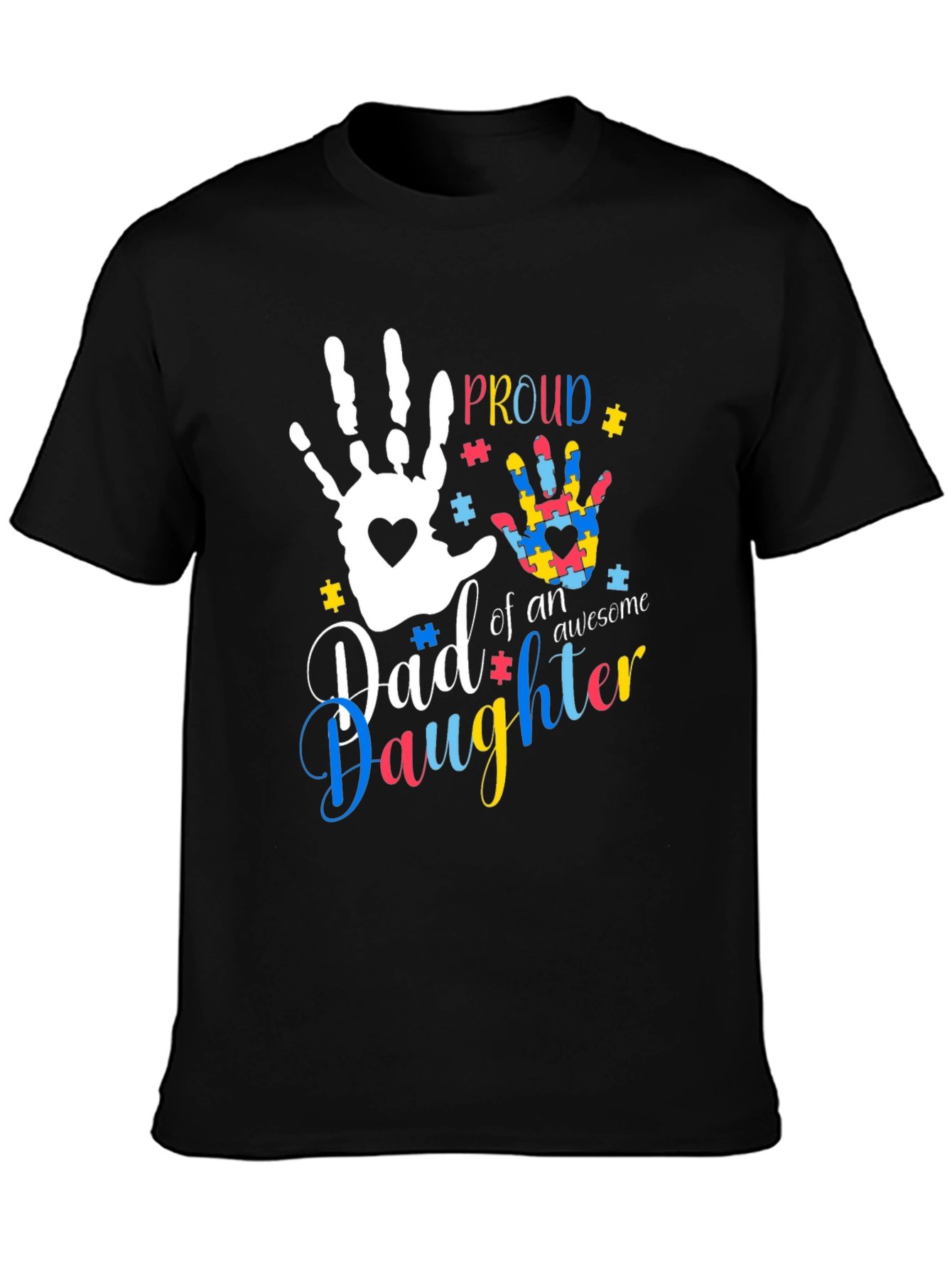 Proud Autism Dad T-Shirt