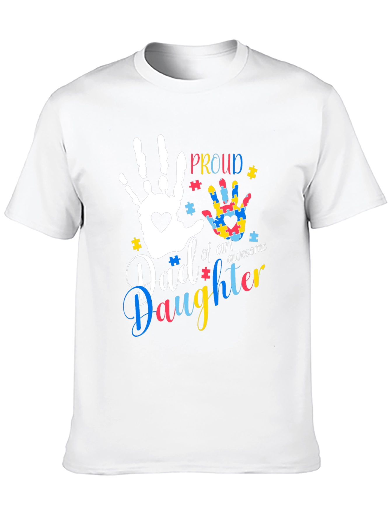 Proud Autism Dad T-Shirt