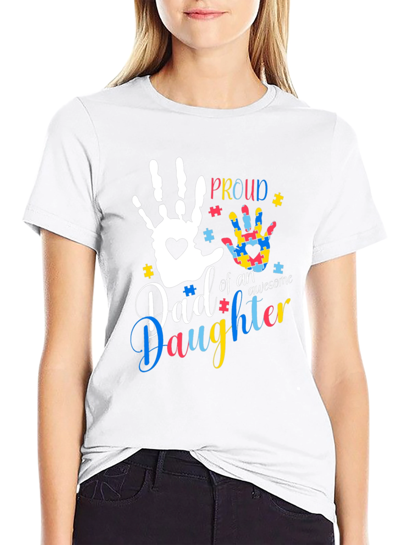 Proud Autism Dad T-Shirt