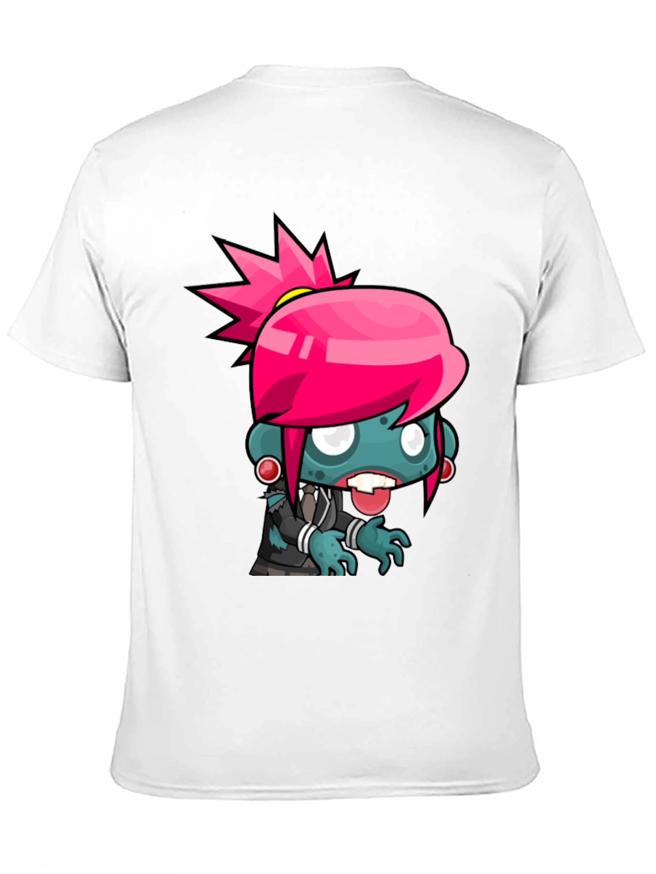 Zombie Cartoon Graphic T-Shirt