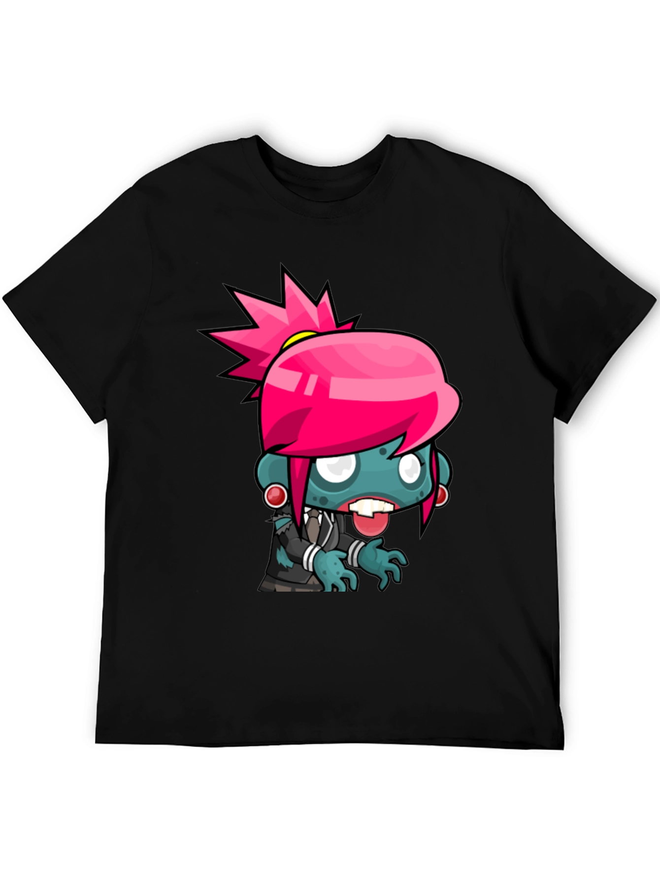 Zombie Cartoon Graphic T-Shirt