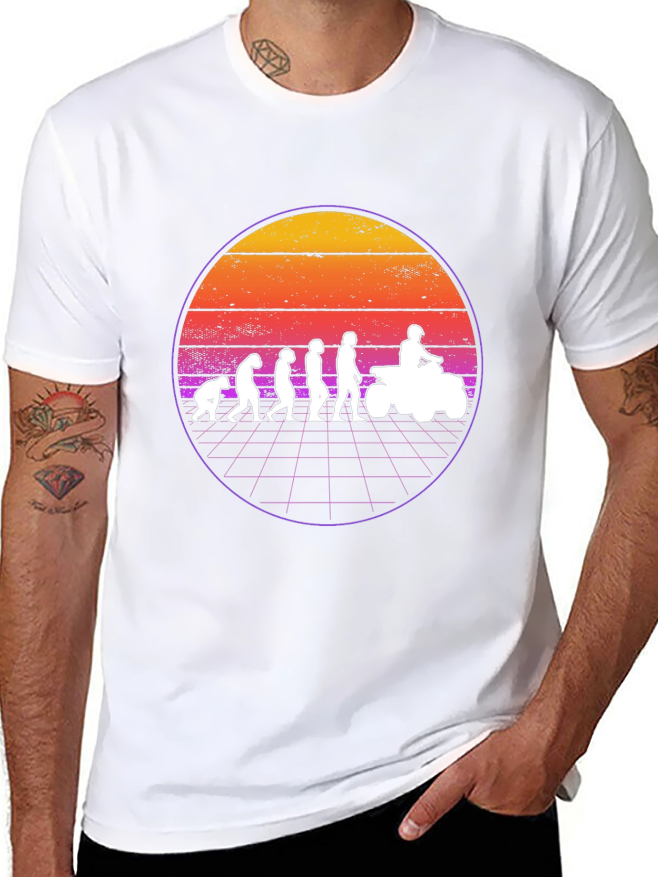 Evolution of Man ATV T-Shirt