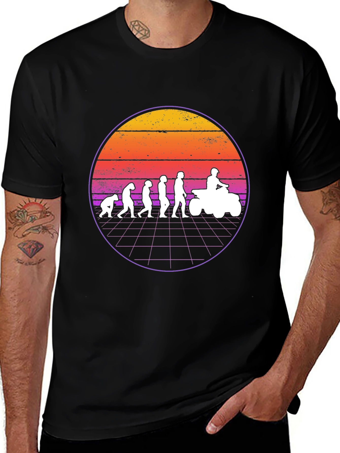 Evolution of Man ATV T-Shirt