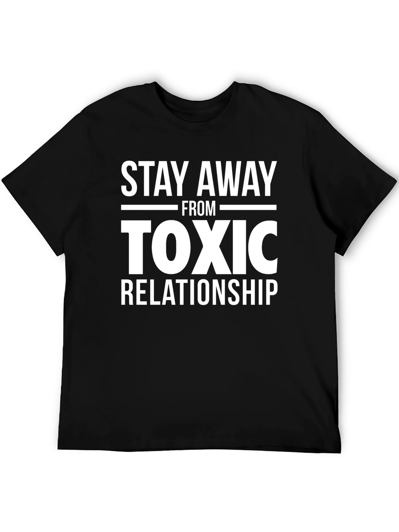 Stay Away From Toxic Relationship Graphic T-Shirt