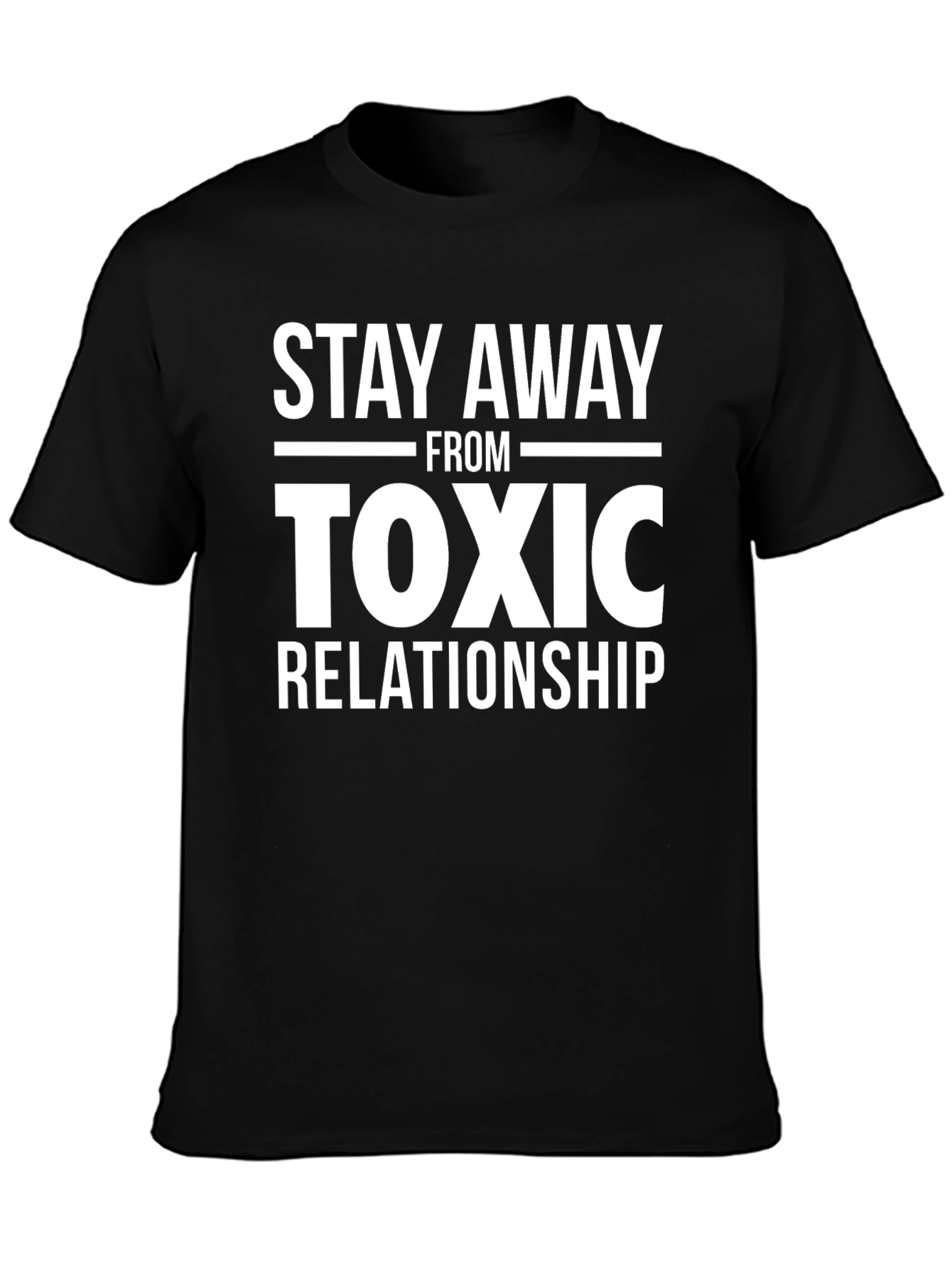 Stay Away From Toxic Relationship Graphic T-Shirt
