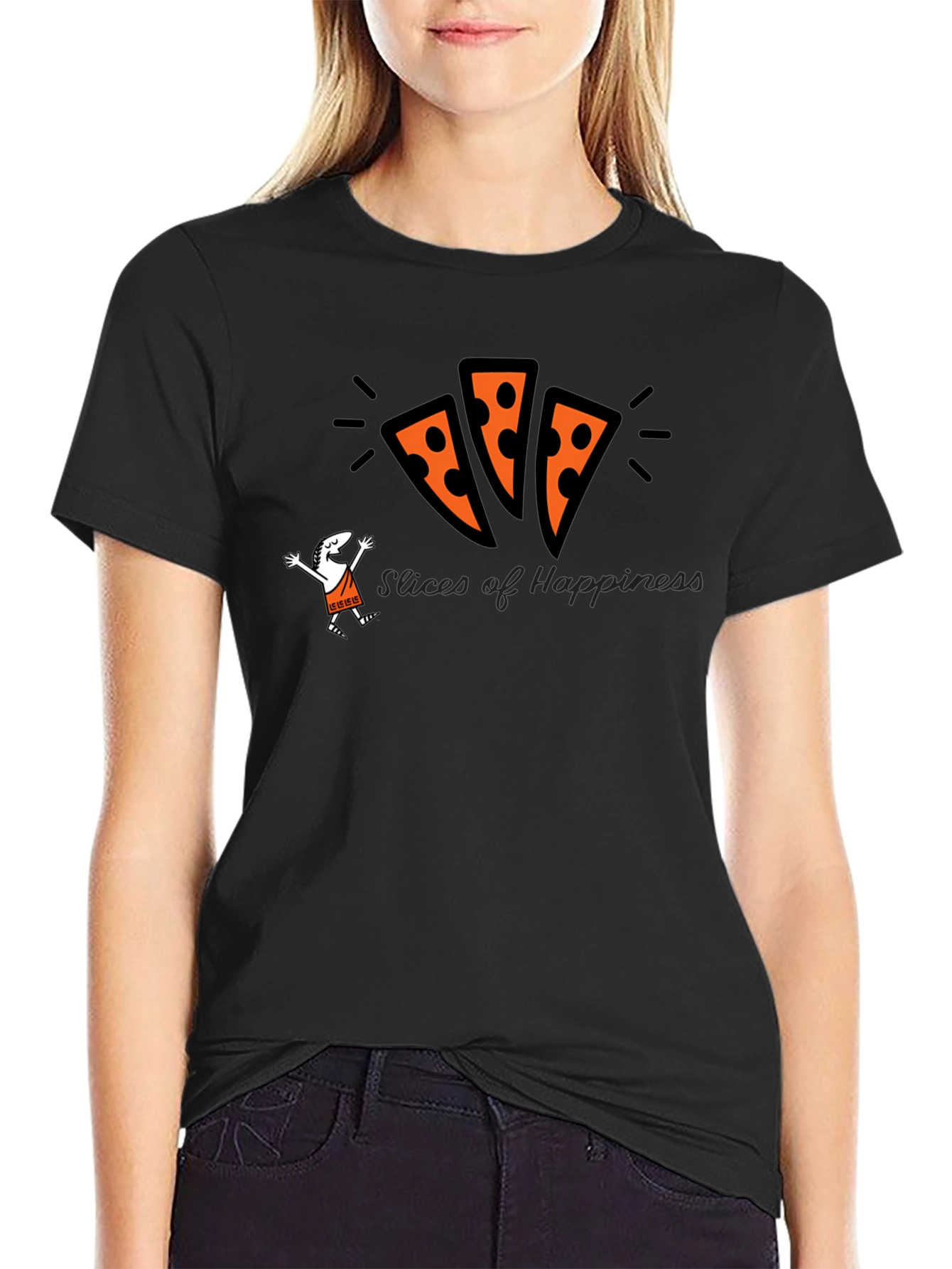 Slice of Happiness Graphic T-Shirt