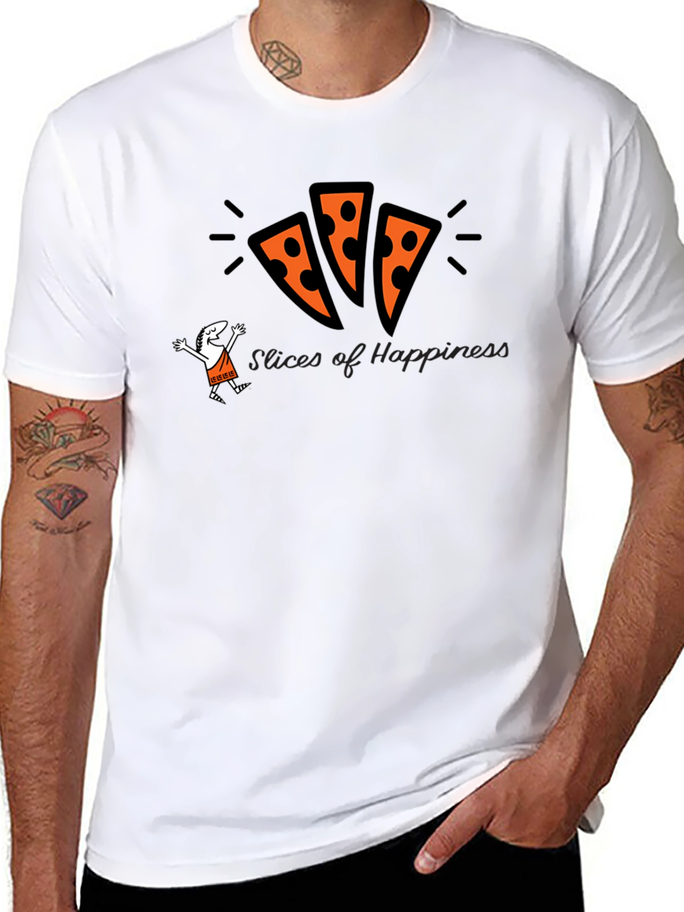 Slice of Happiness Graphic T-Shirt